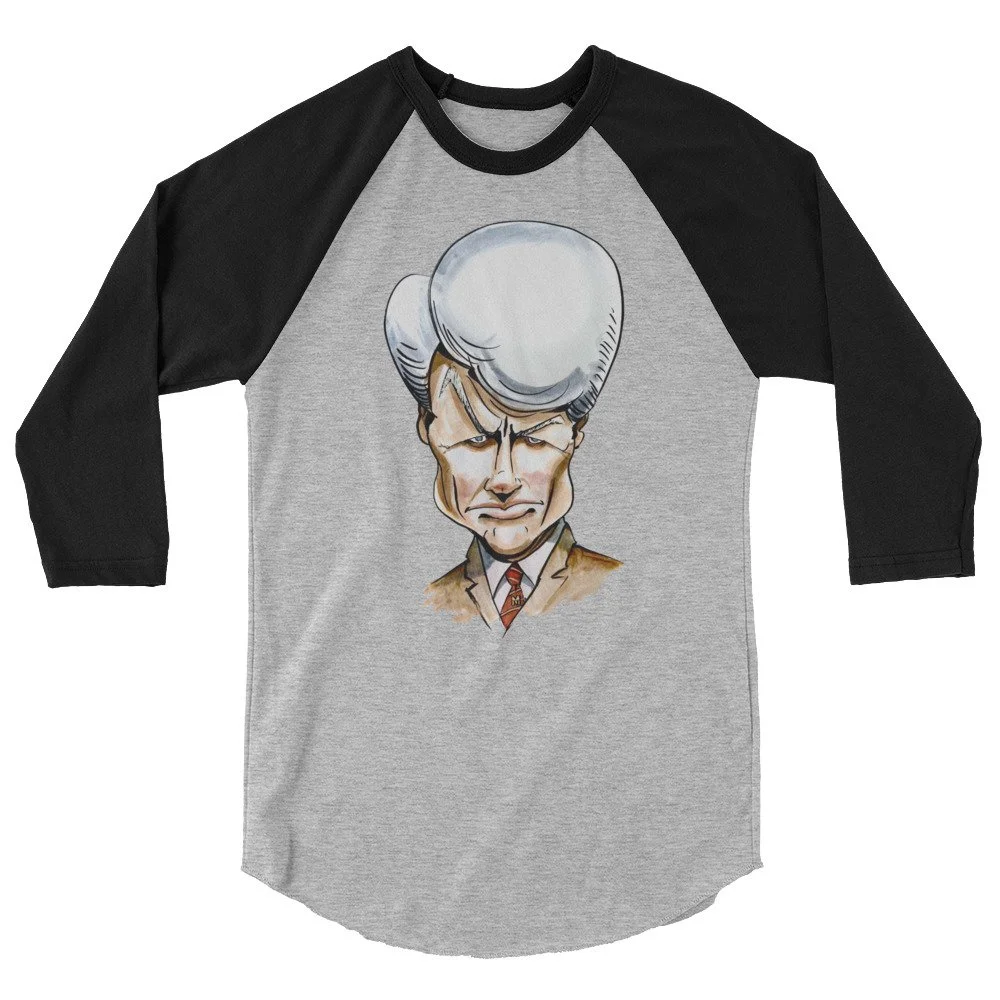 Peter Graves by Carmen Cerra | 3/4 sleeve raglan shirt