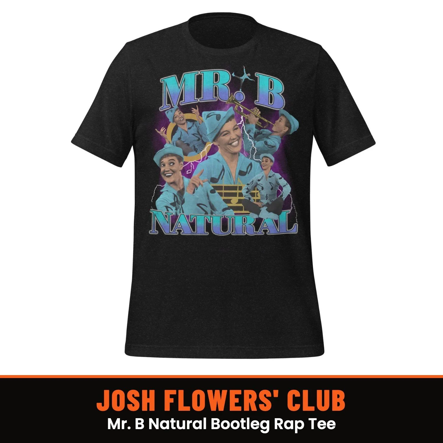 Josh Flowers' Dumb T-Shirt of the Month Club: Mr. B Natural Bootleg Rap Tee shirt