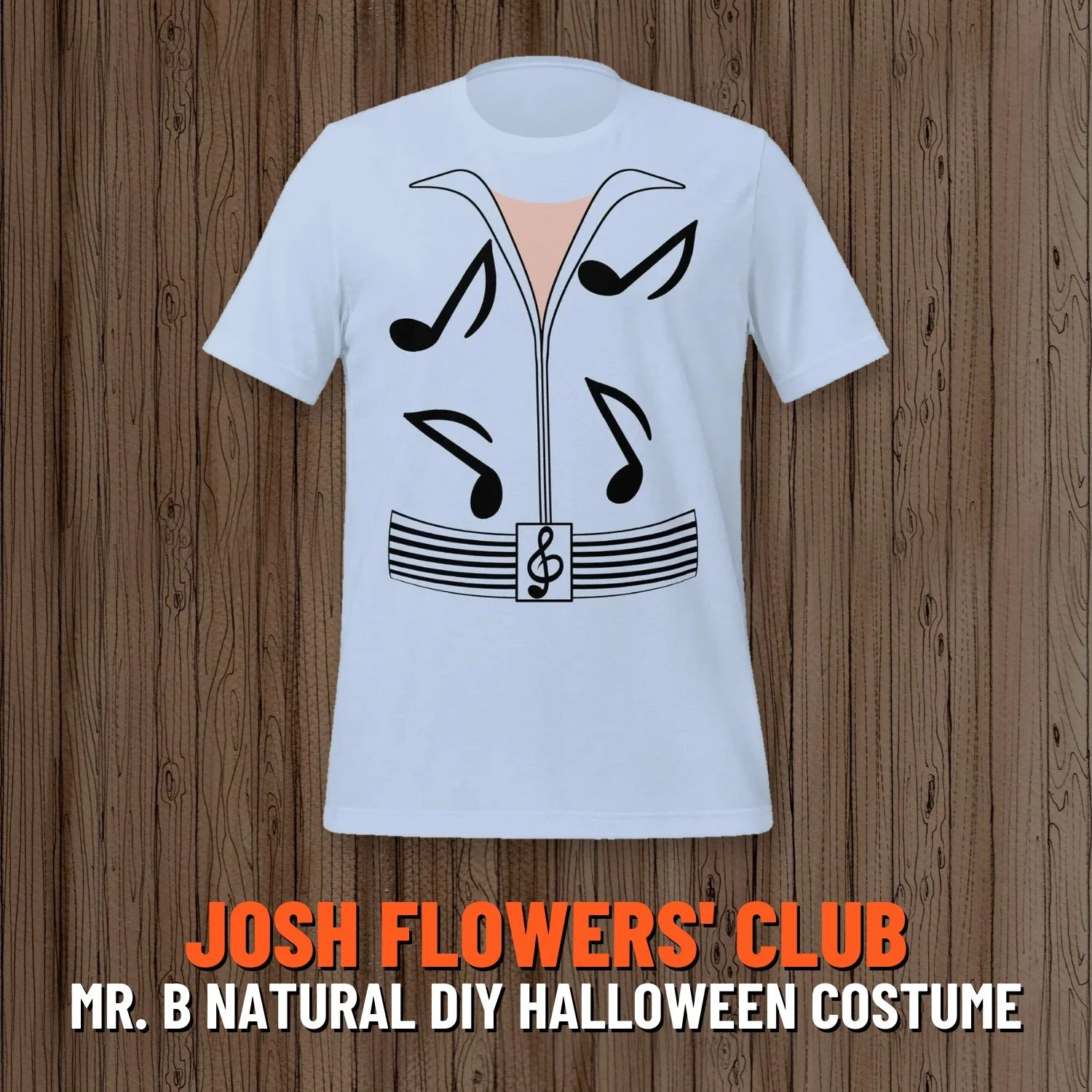 Josh Flowers' Dumb T-Shirt of the Month Club: Mr. B Natural DIY Halloween Costume shirt