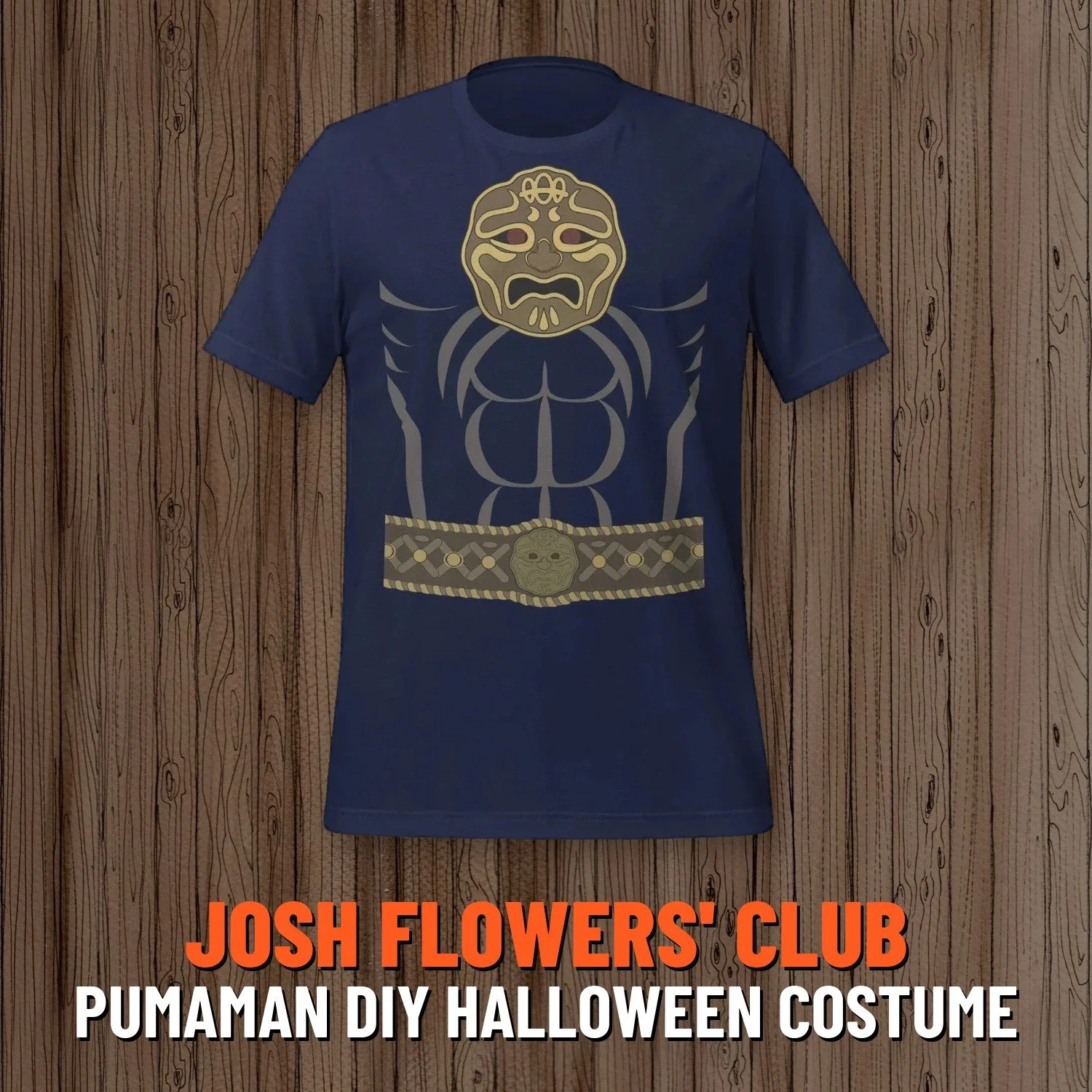 Josh Flowers' Dumb T-Shirt of the Month Club: Pumaman DIY Halloween Costume shirt