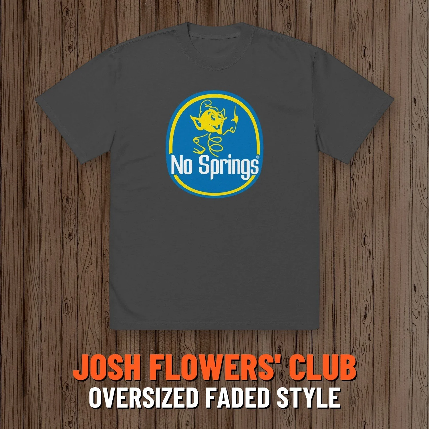 Josh Flowers' Dumb T-Shirt of the Month Club: Oversized Faded style