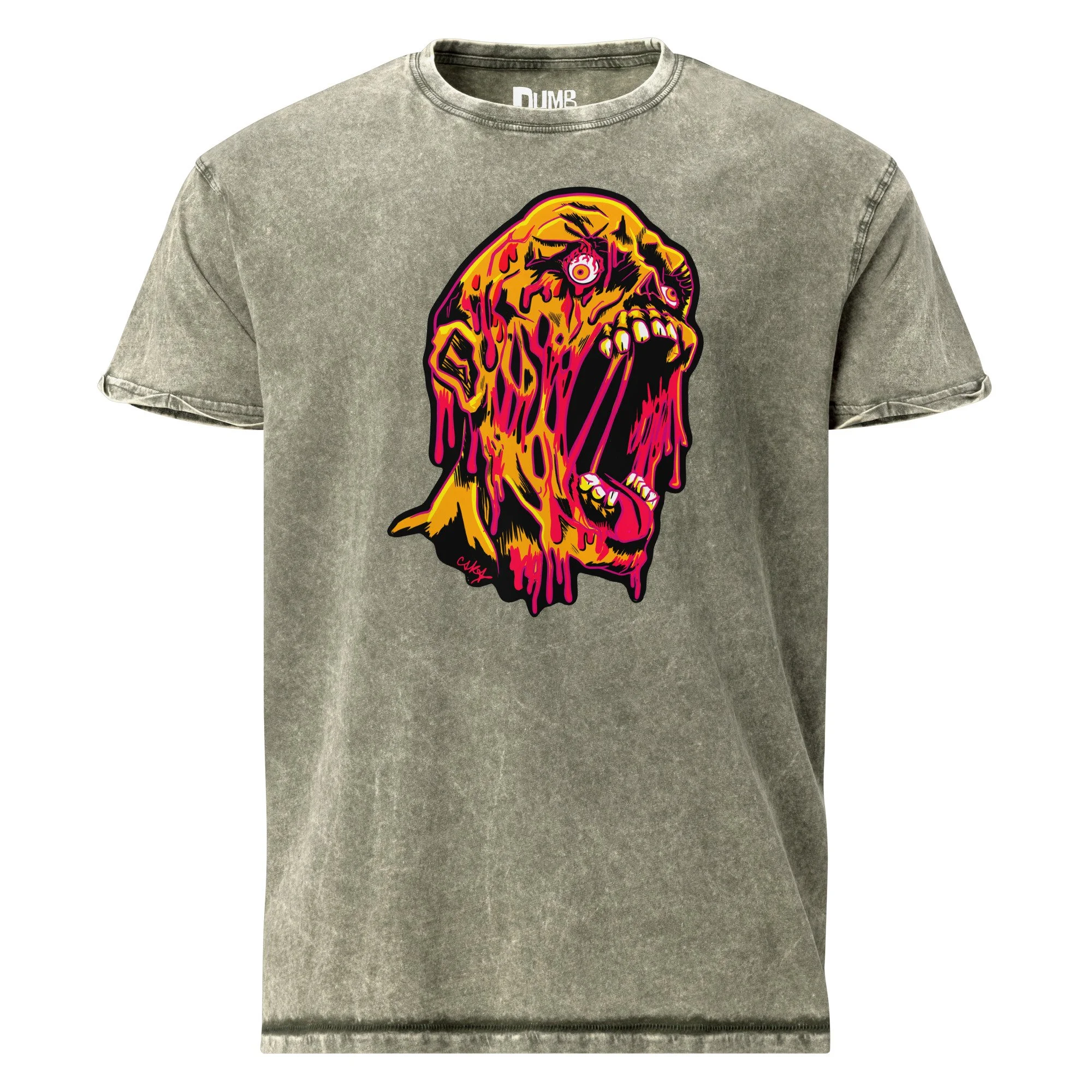 unisex-denim-t-shirt-dark-army-green-front-6ad2d1571e566.jpg