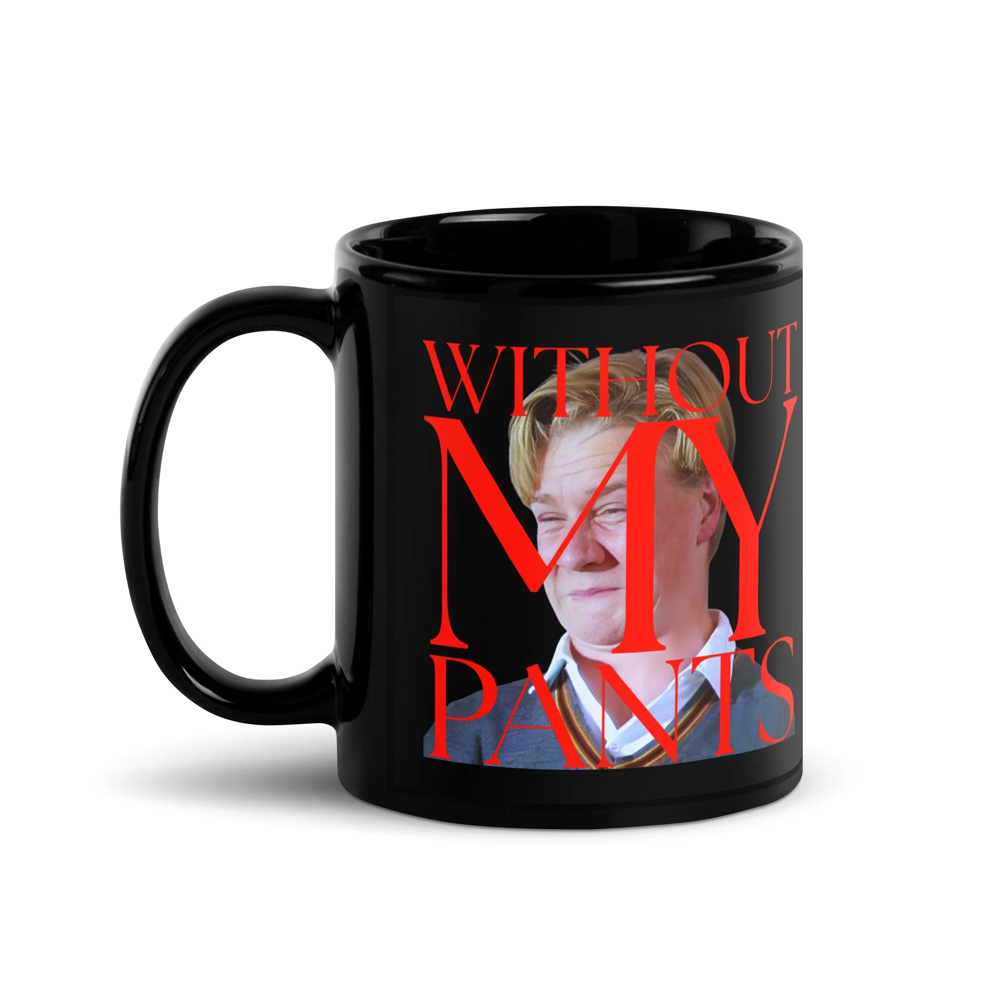 The Dumb Industries Mystery Hour | Without My Pants | Black Glossy Mug
