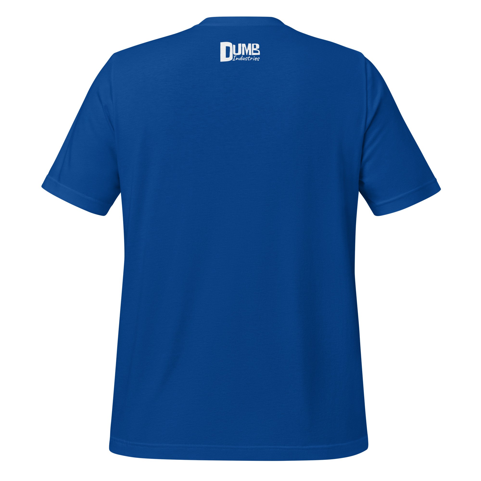 Bela Lugosi by Carmen Cerra unisex t-shirt in true royal, back view