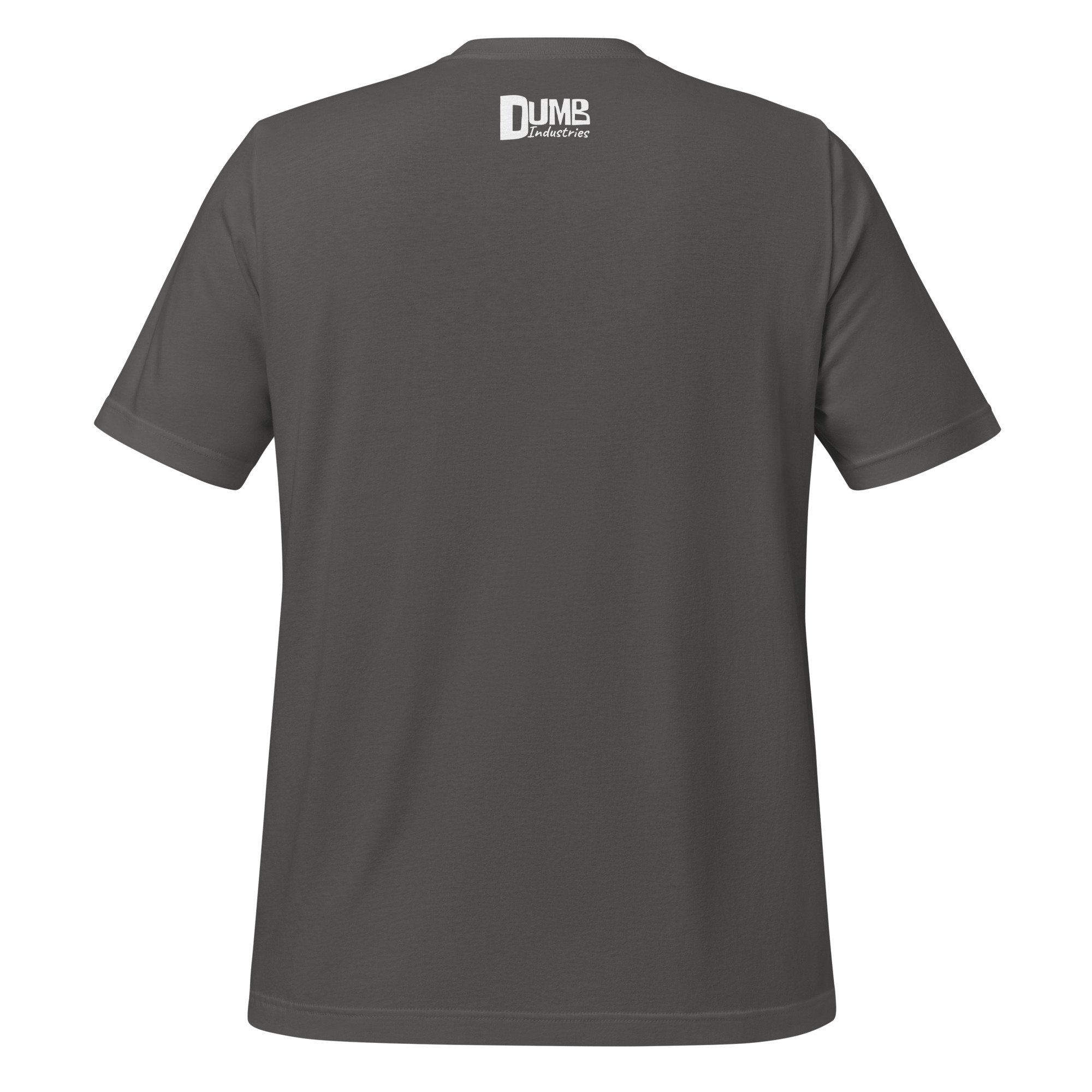 Bela Lugosi by Carmen Cerra unisex t-shirt in asphalt, back view