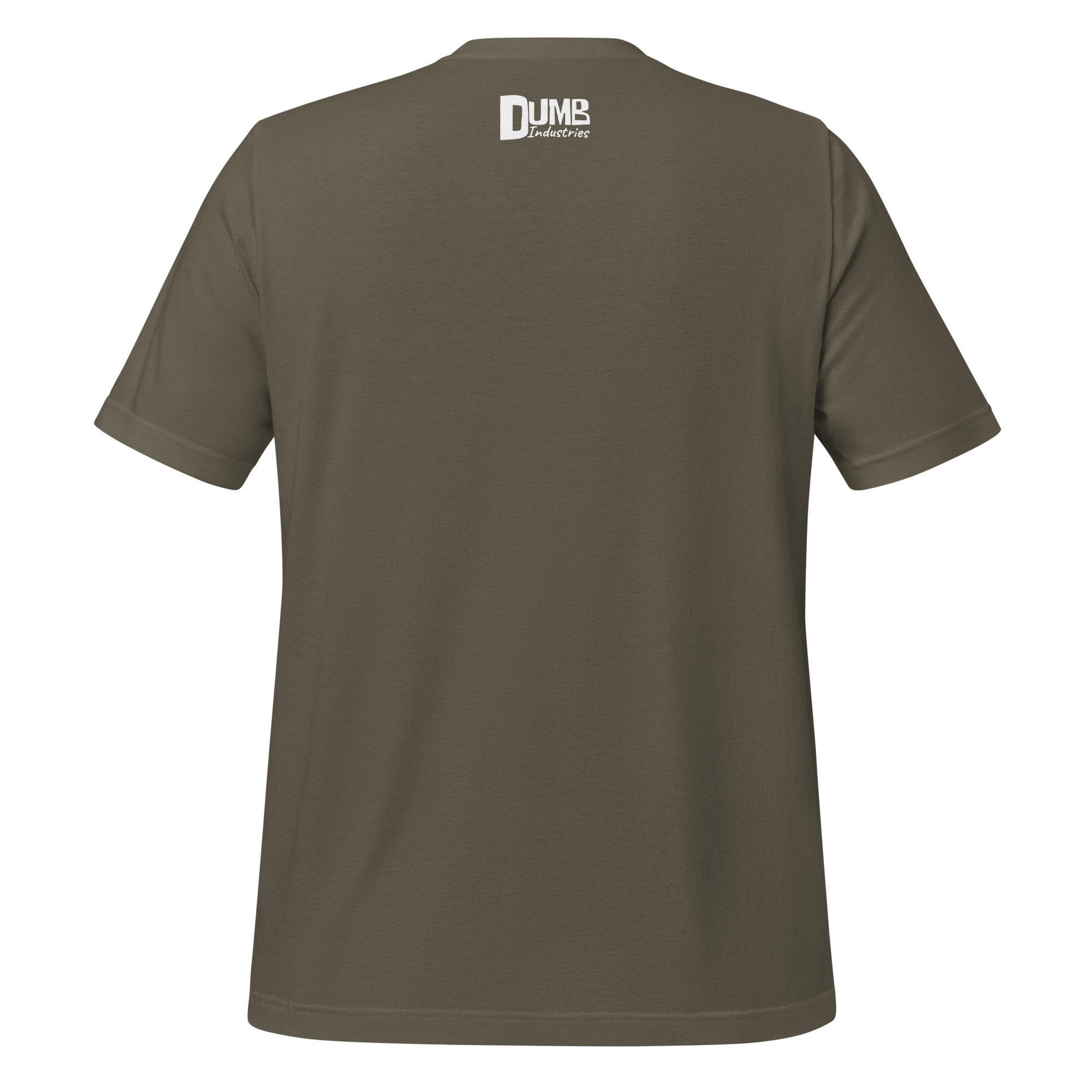 Bela Lugosi by Carmen Cerra unisex t-shirt in army, back view