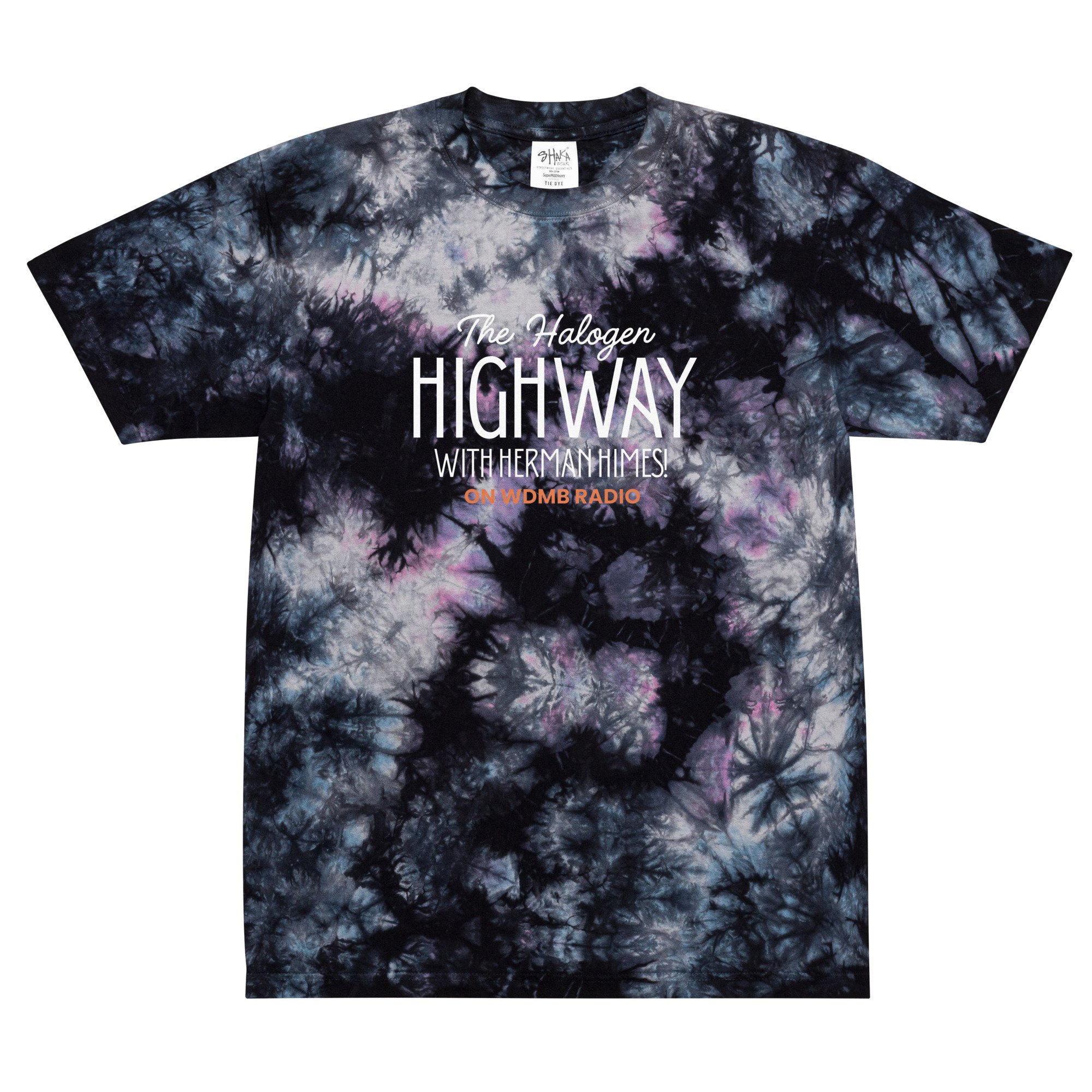 The Halogen Highway with Herman Himes | Oversized tie-dye t-shirt