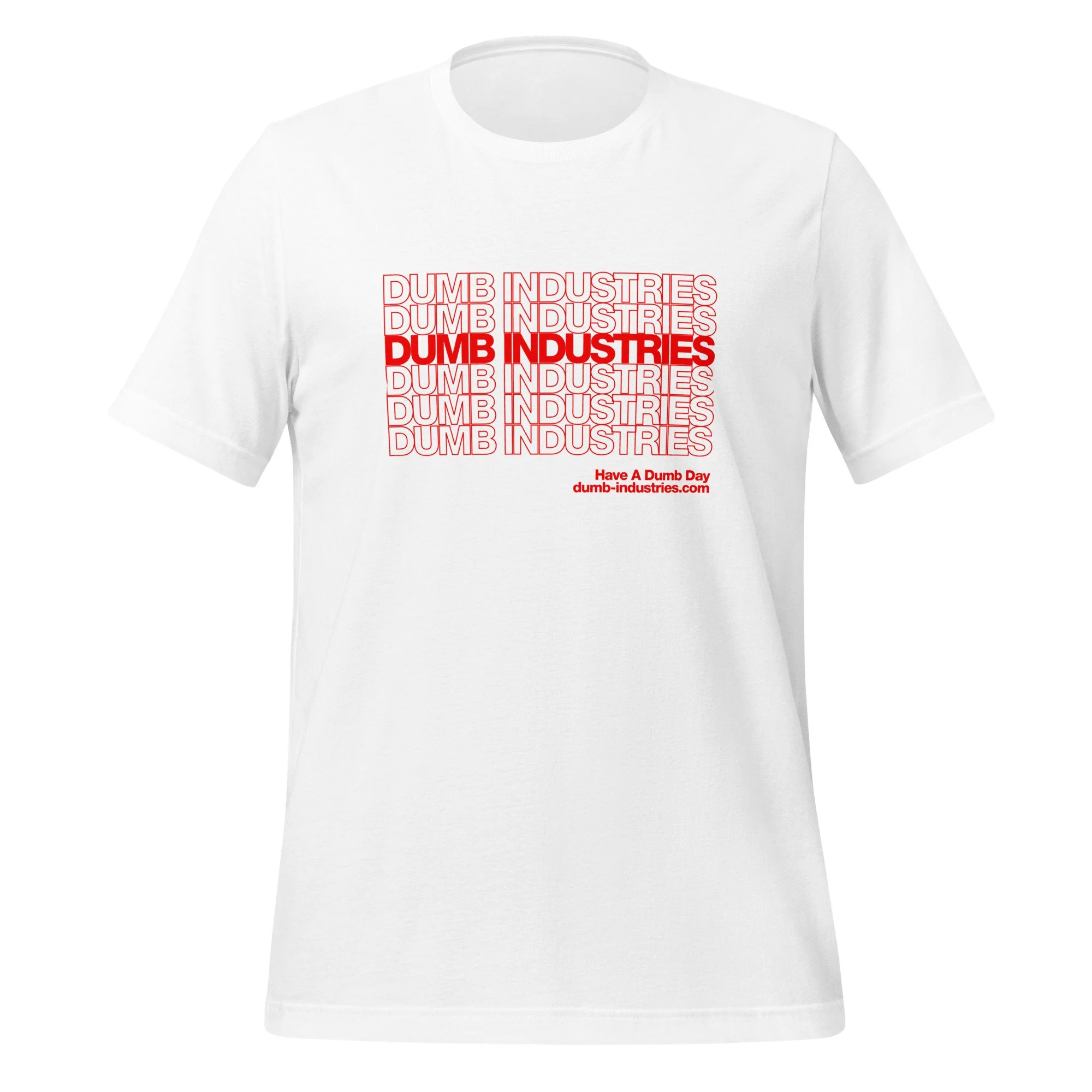Dumb Industries | Shopping Bag Logo | Unisex t-shirt