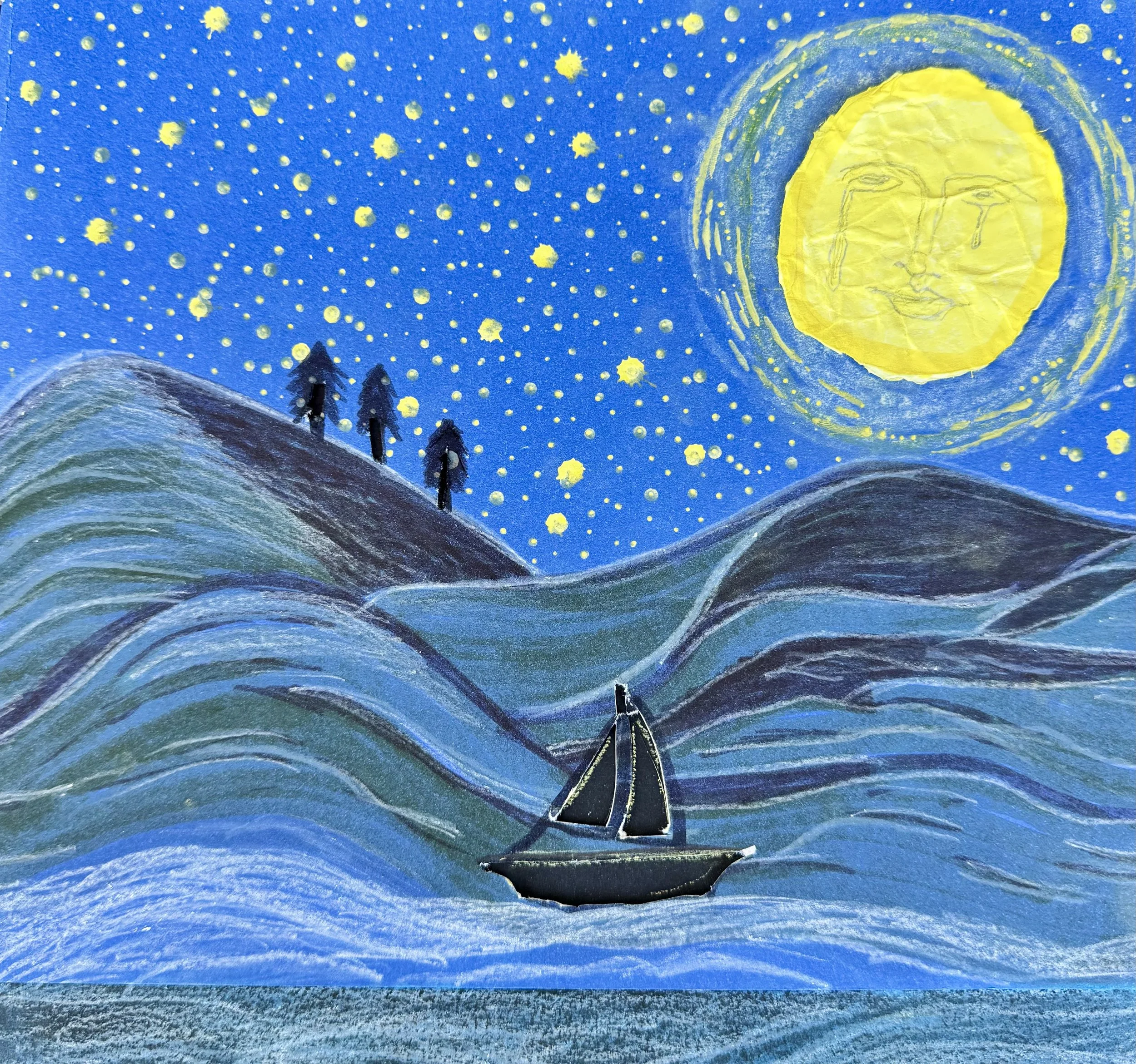 "Winter Forest Sail" by Erika The Dreamer