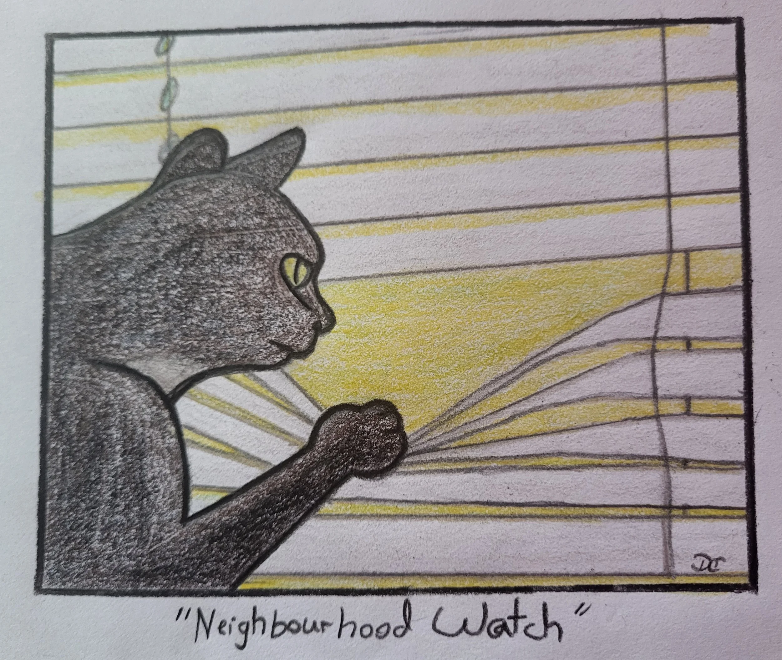 "Neighborhood Watch" by Devon Trahan
