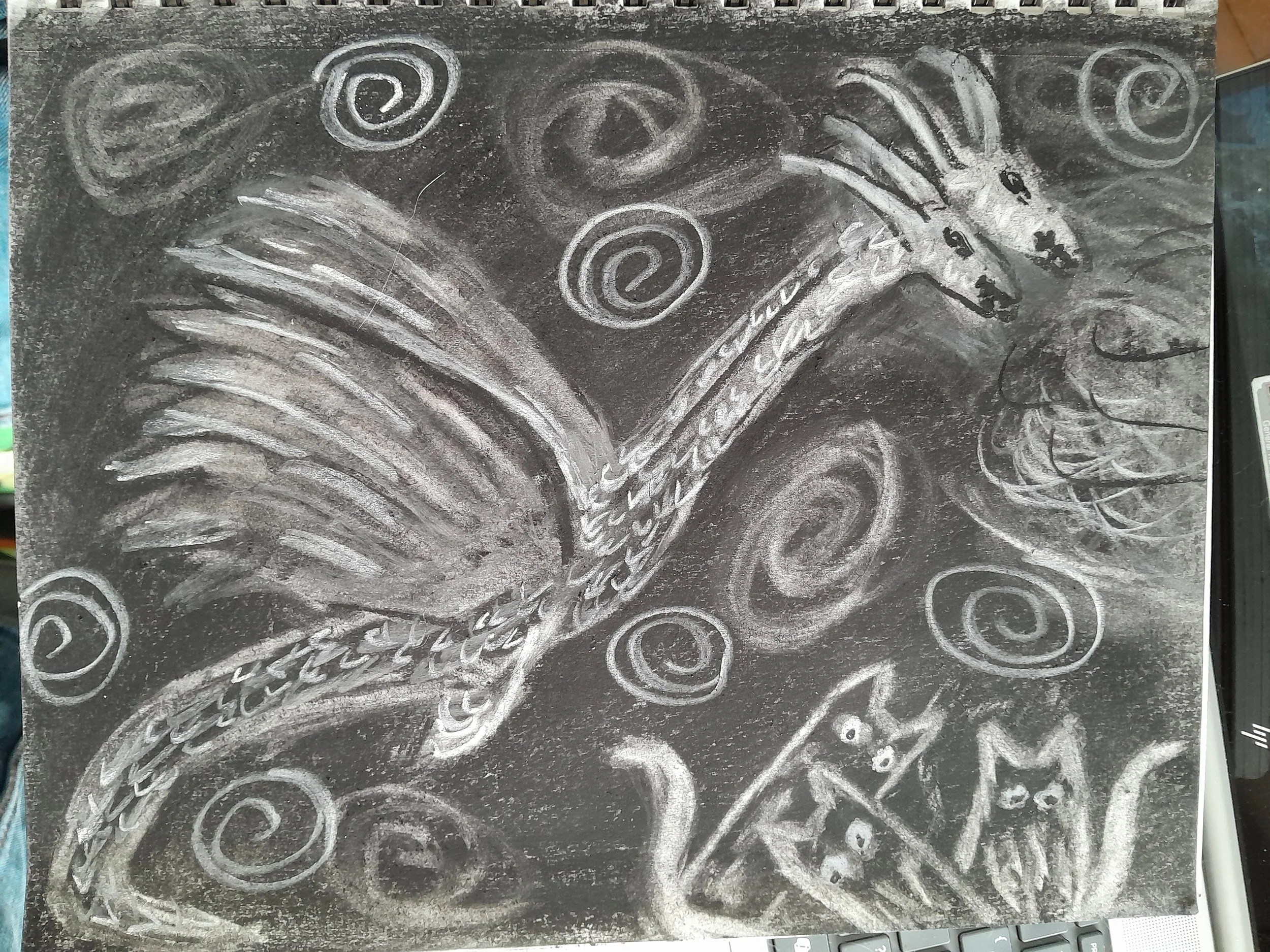 "Kitties Don't Care About Dragons" by Sarah in Ireland