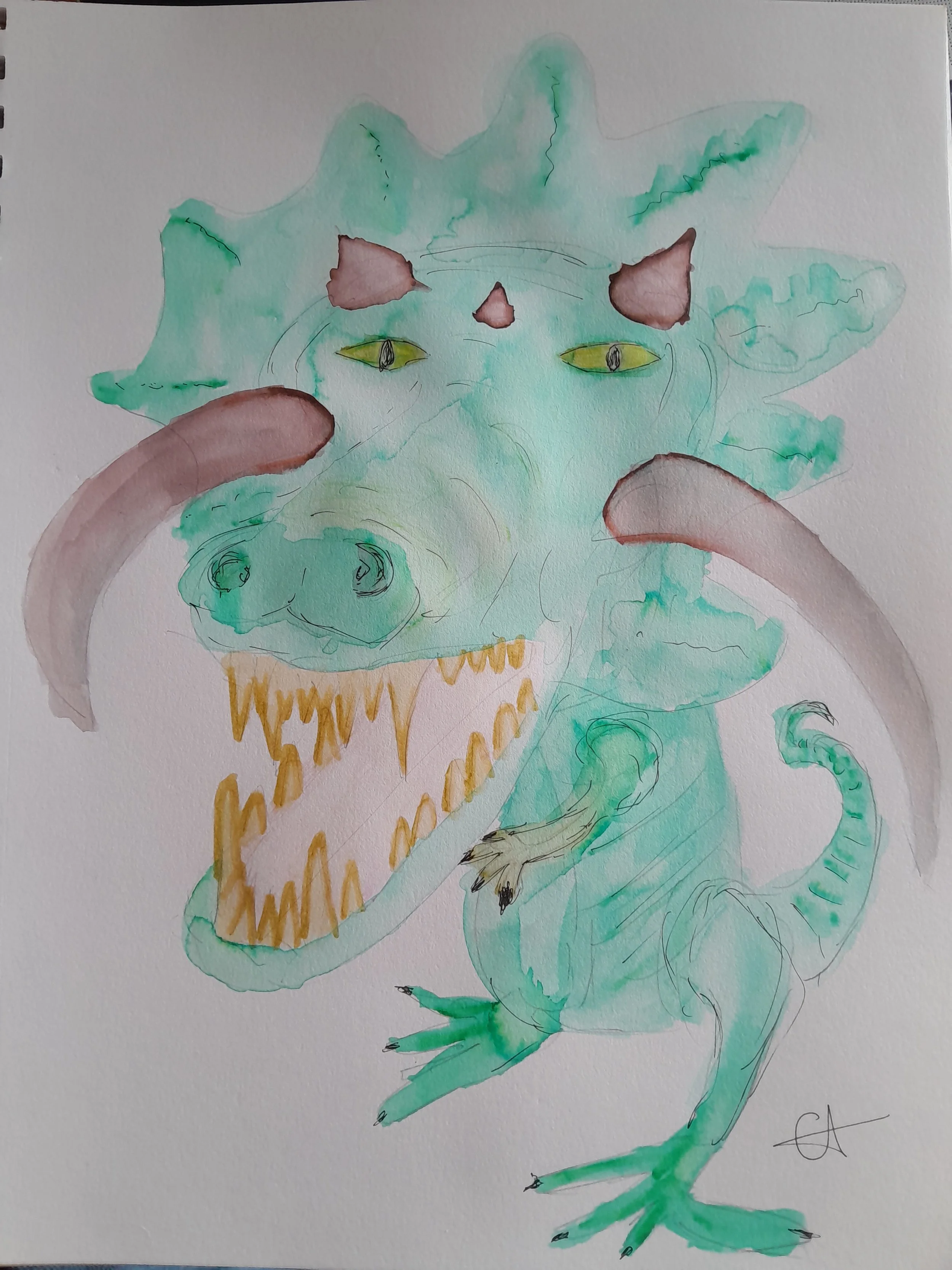 "Big Bird's Stand-In" by Graham in Ireland