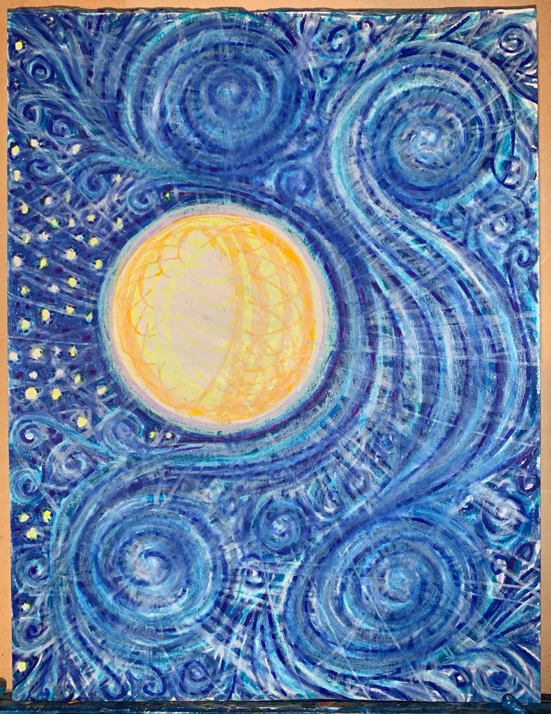 "Full Moon Mist" by Bleue
