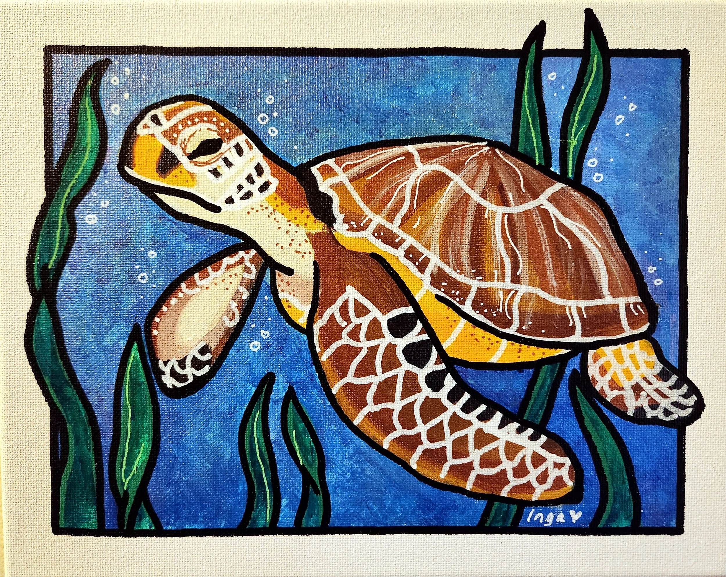 "Turtley Adorable" by Inga Wohlgemuth
