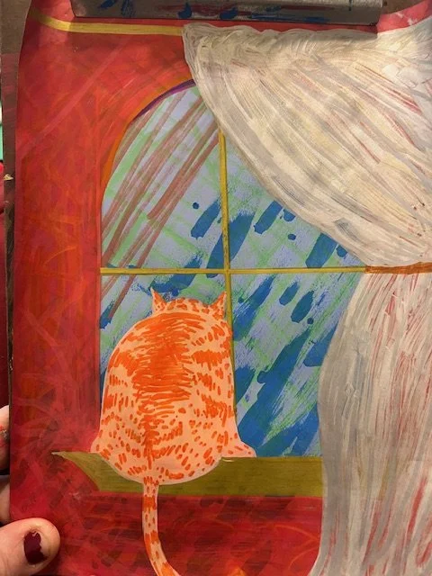 "Kitty in the Window" by Dani Ahrens