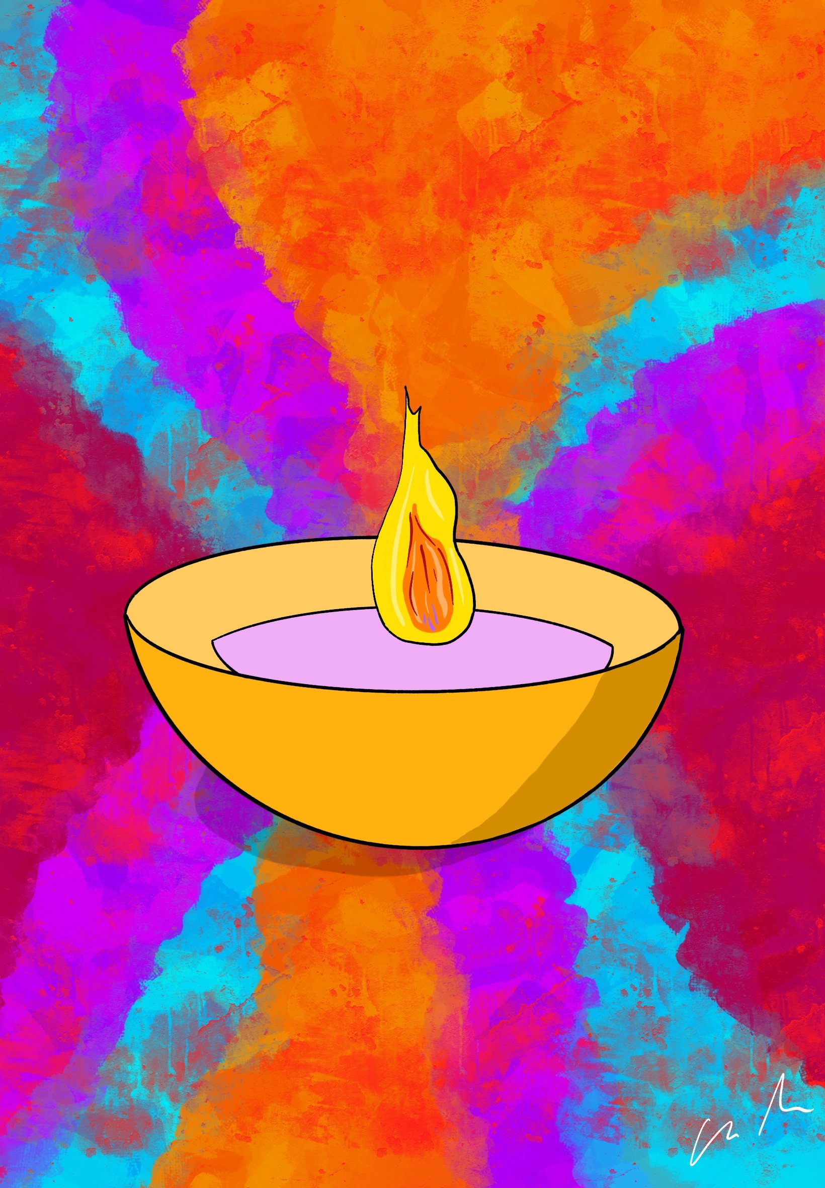 "Meditation Candle" by Chris Gersbeck