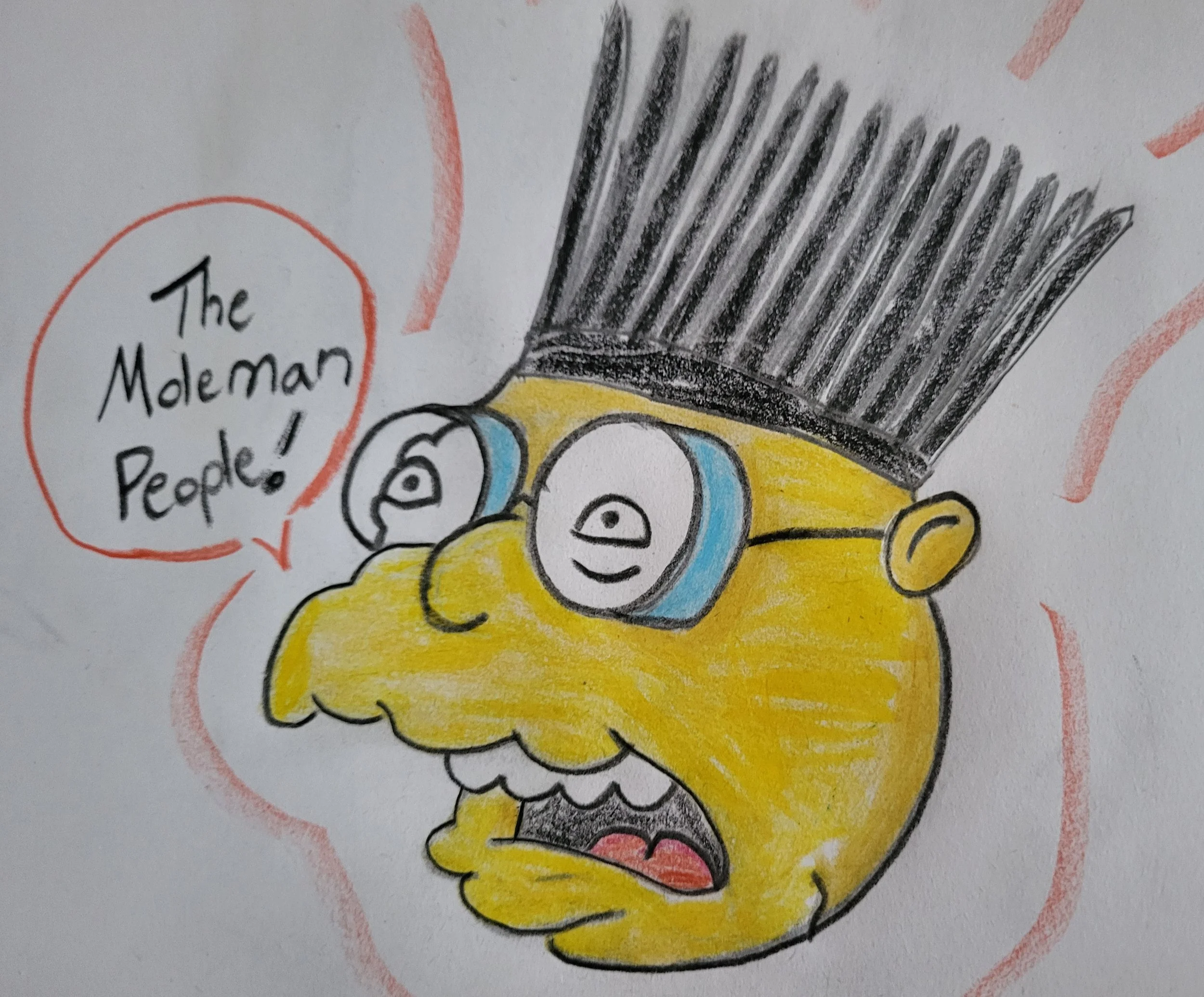 "The Moleman People" by Devon Trahan