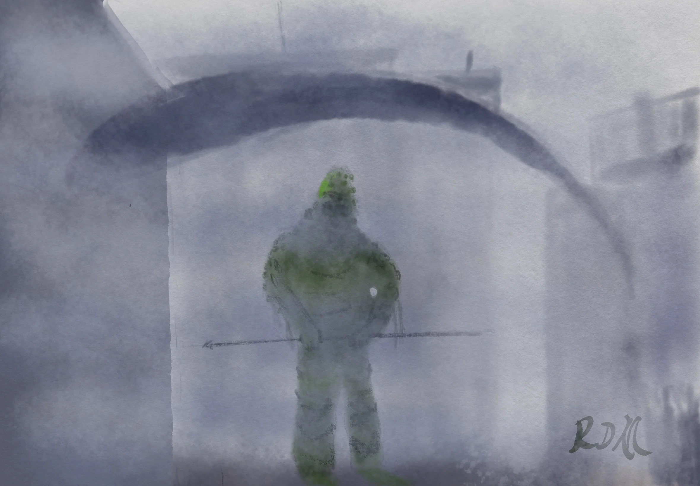 "Slime Man of London" by Doris Leachman