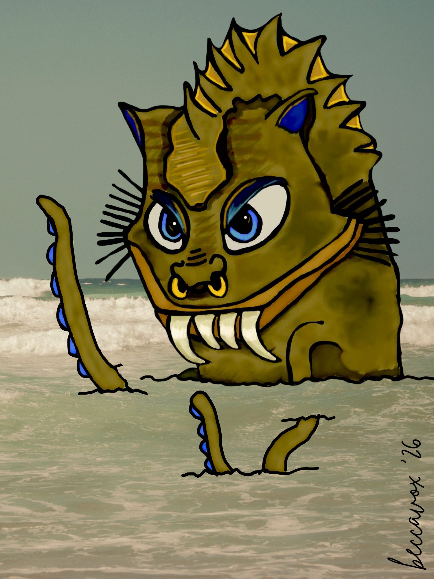 "Devilish Japanese Catfish" by Rebecca Biggs