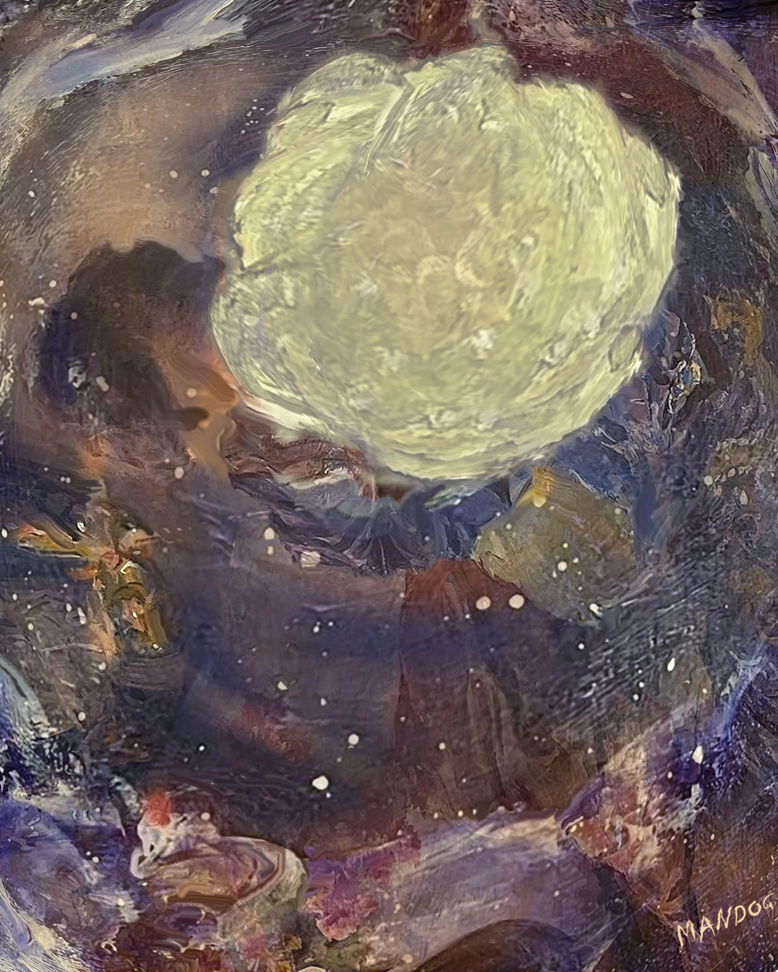 "July Moonrise" by mandgo