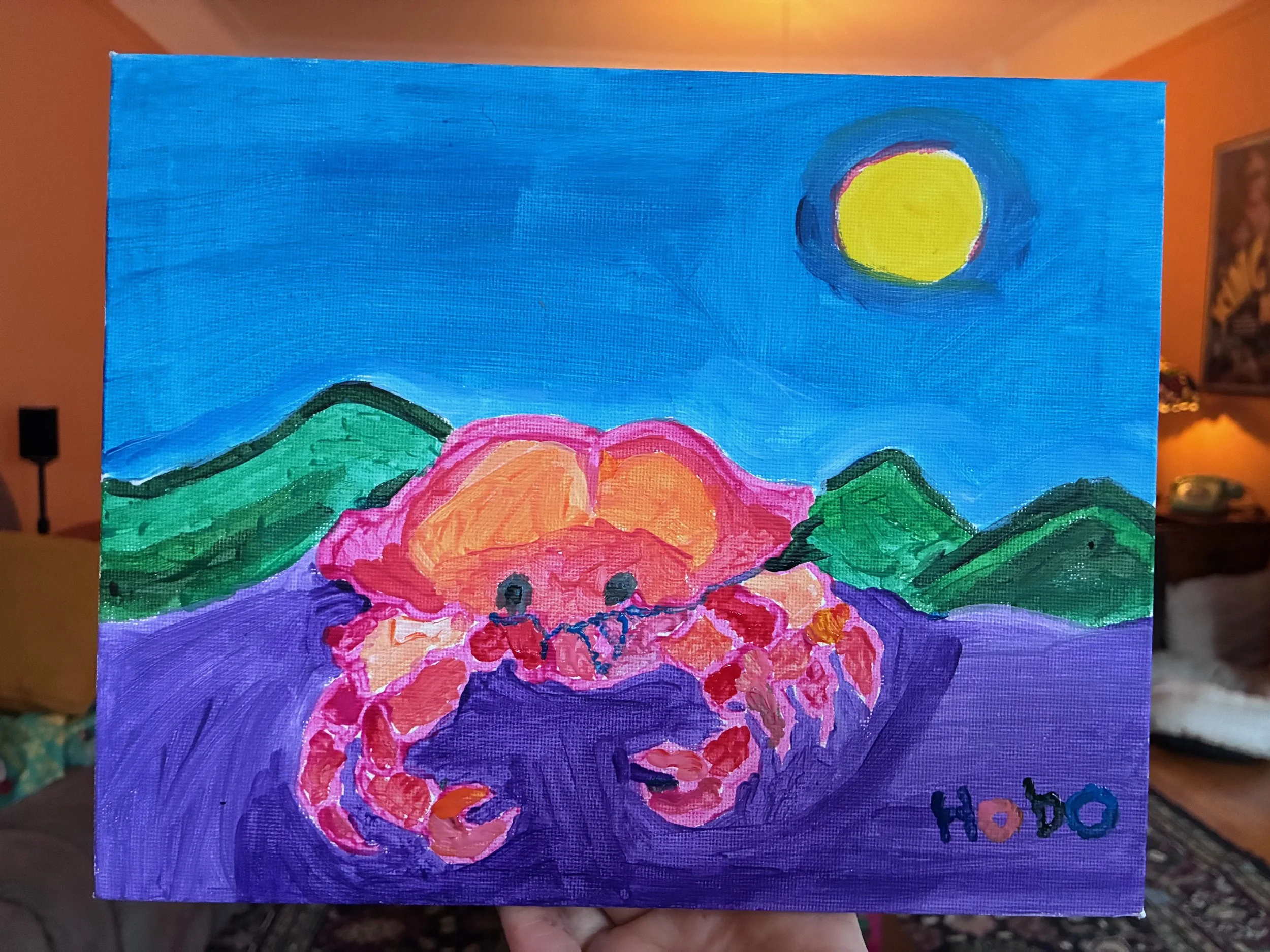 "Exploring Crab" by Hobo