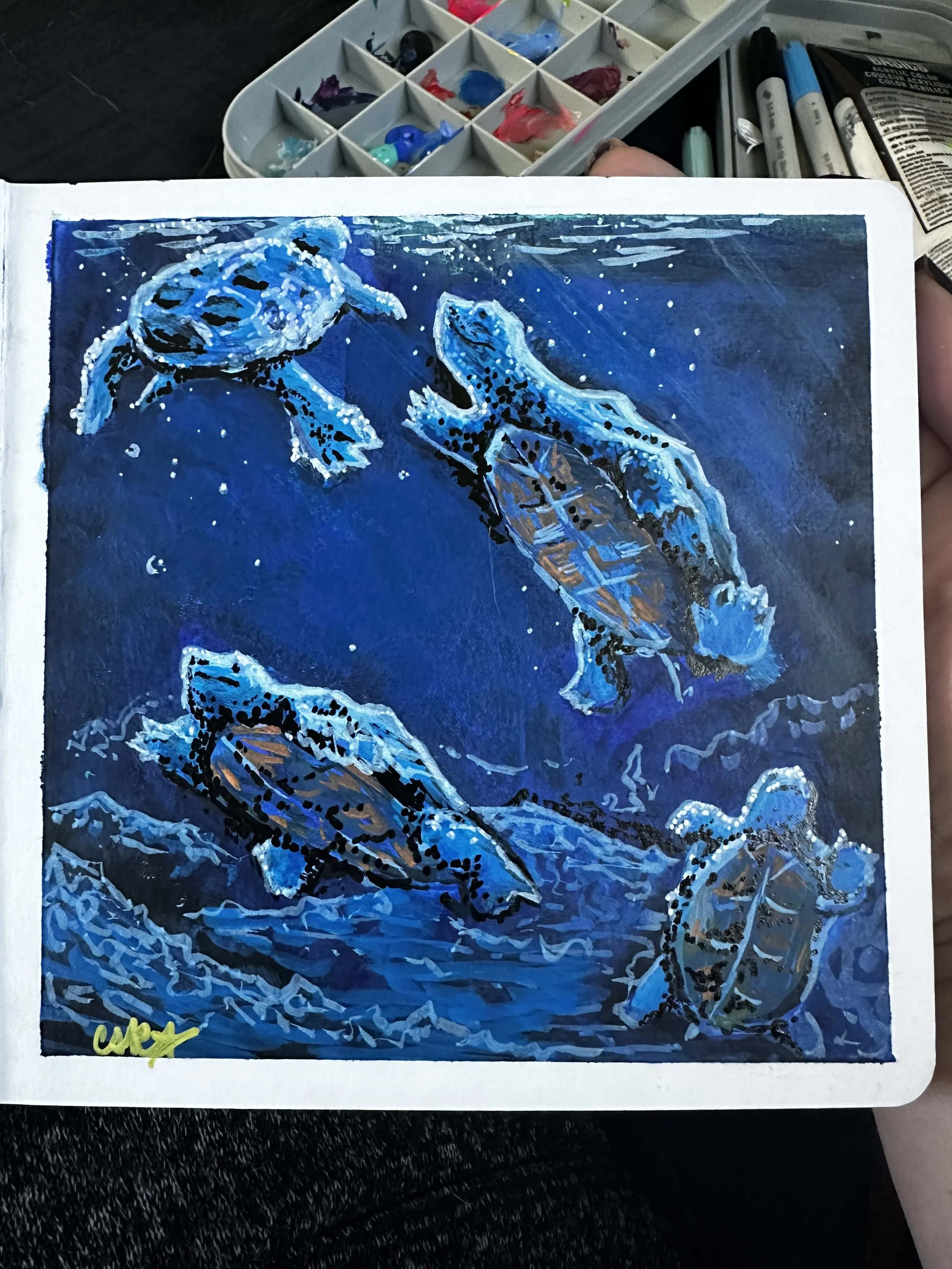 “Some Zoo Friends” by Chelsea Kelly