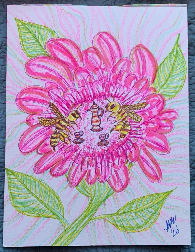 "Bee Tea" by Bleue