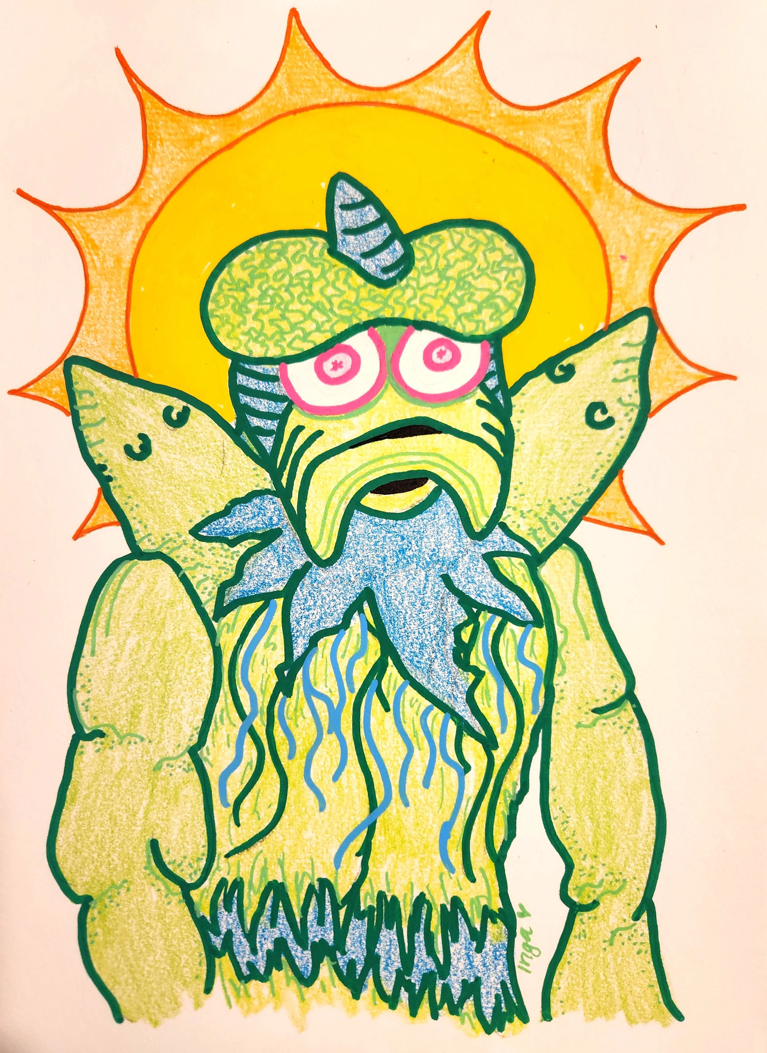 "The Mighty Solarite" by Inga Wohlgemuth