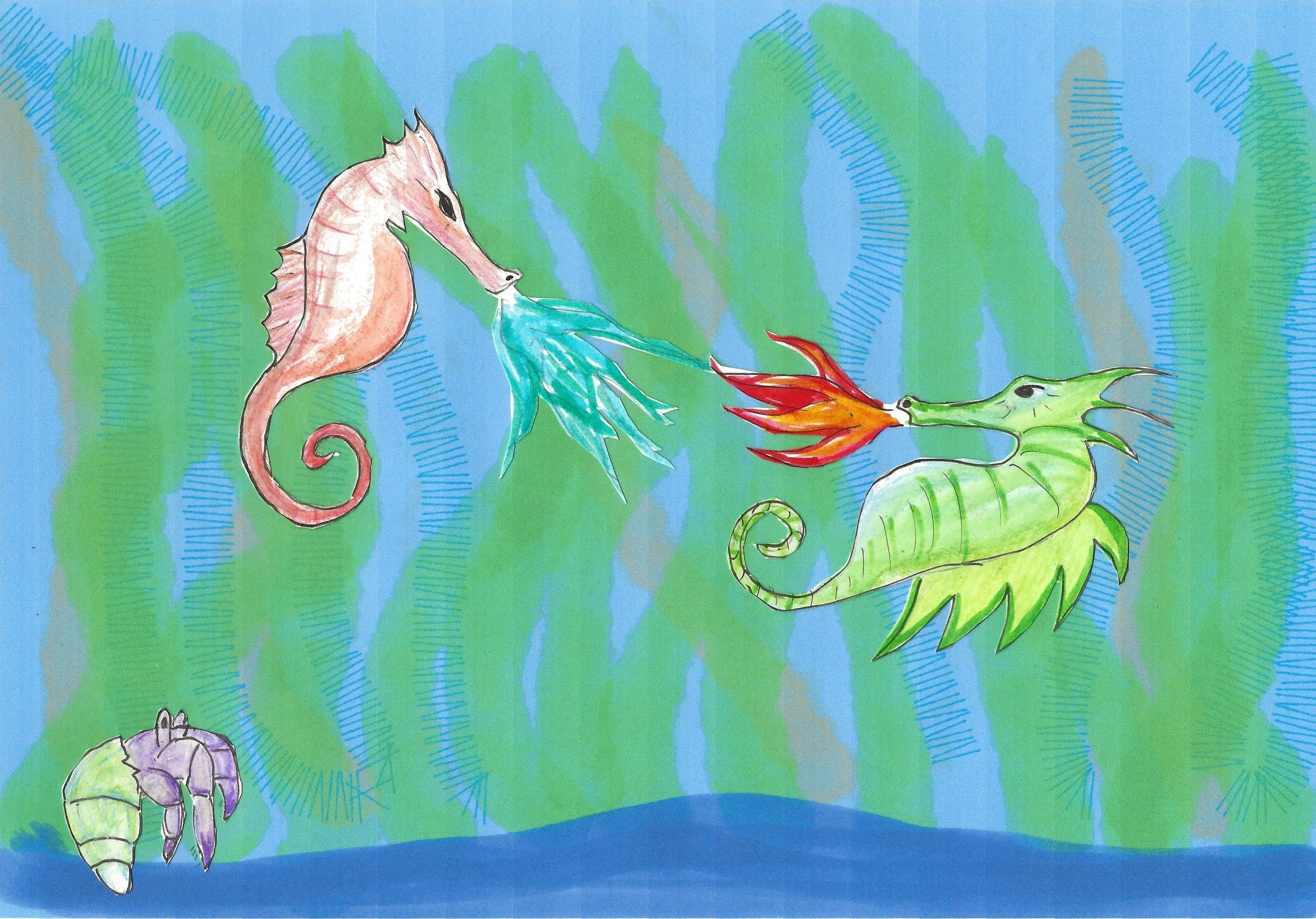 "Clash of the Sea Dragons" by landonewts