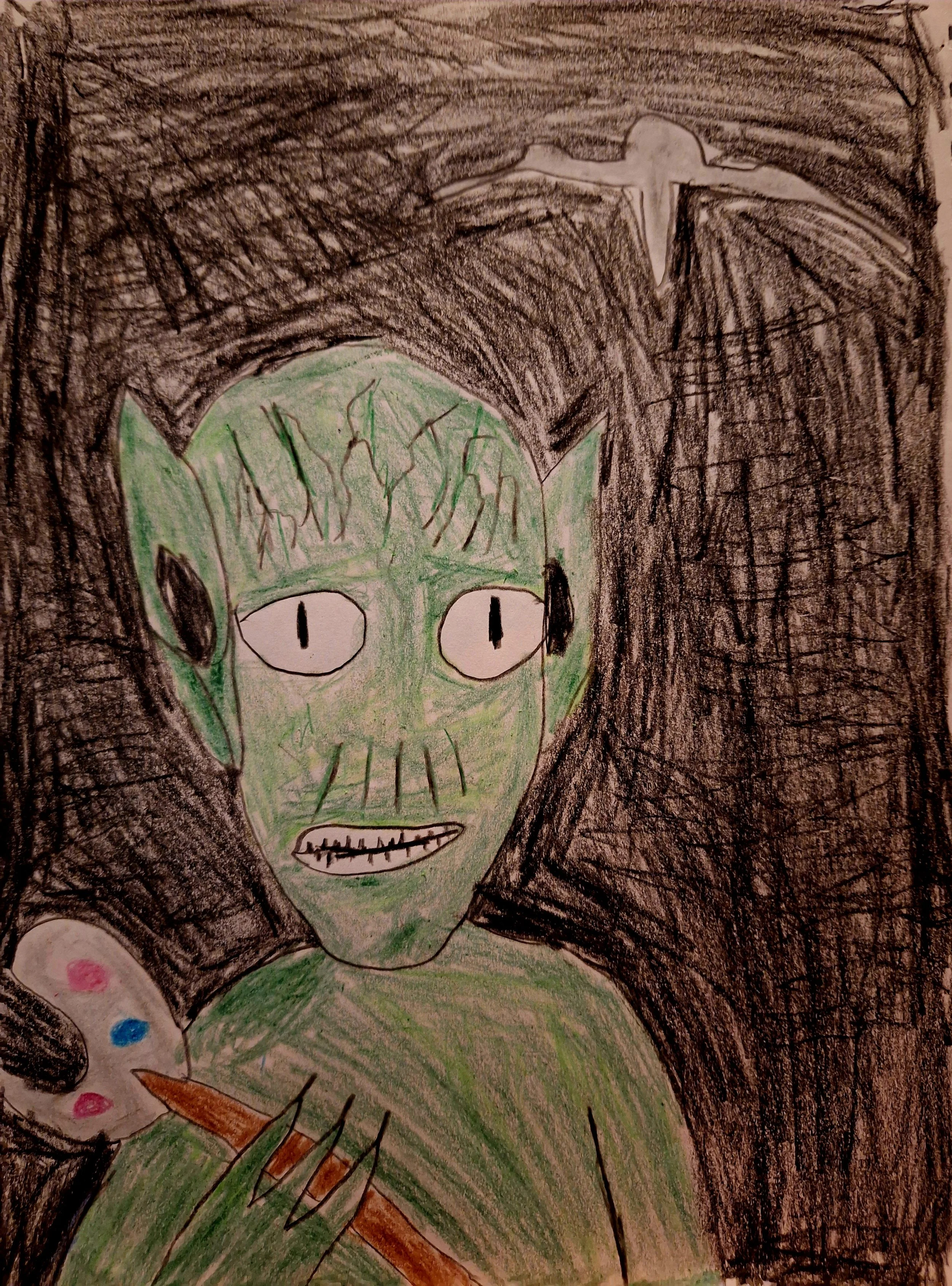 "Saucer Man" by Ryan S