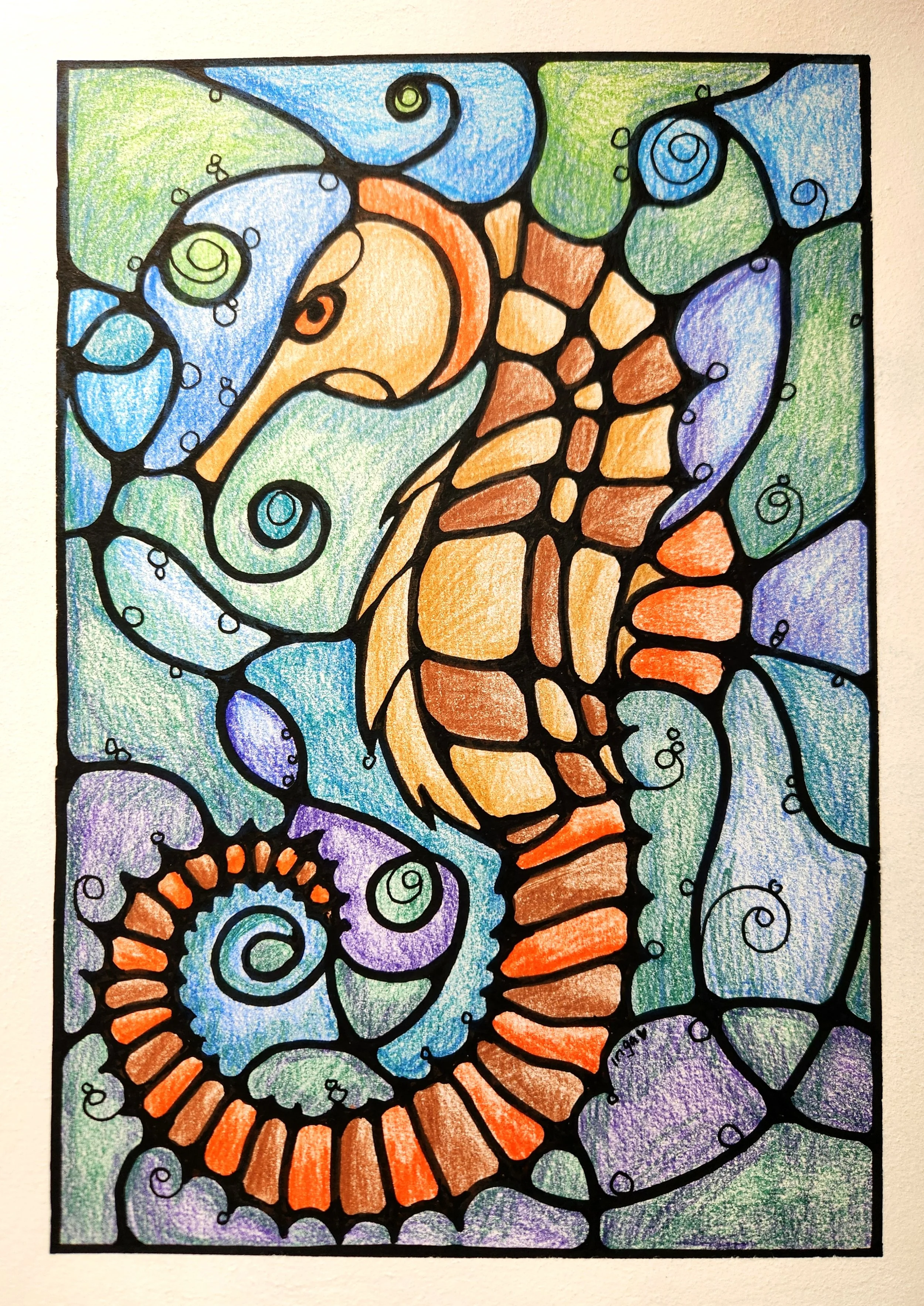 "Stained Sea Glass" by Inga Wohlgemuth