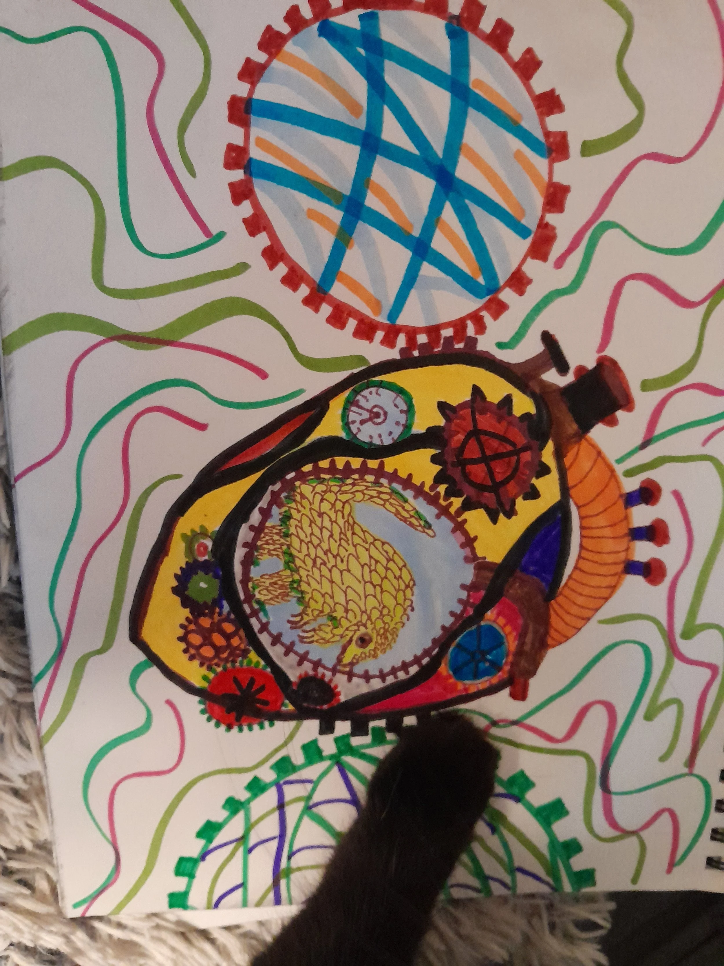 "Healing Heart" by Sarah and Fluffy Butt