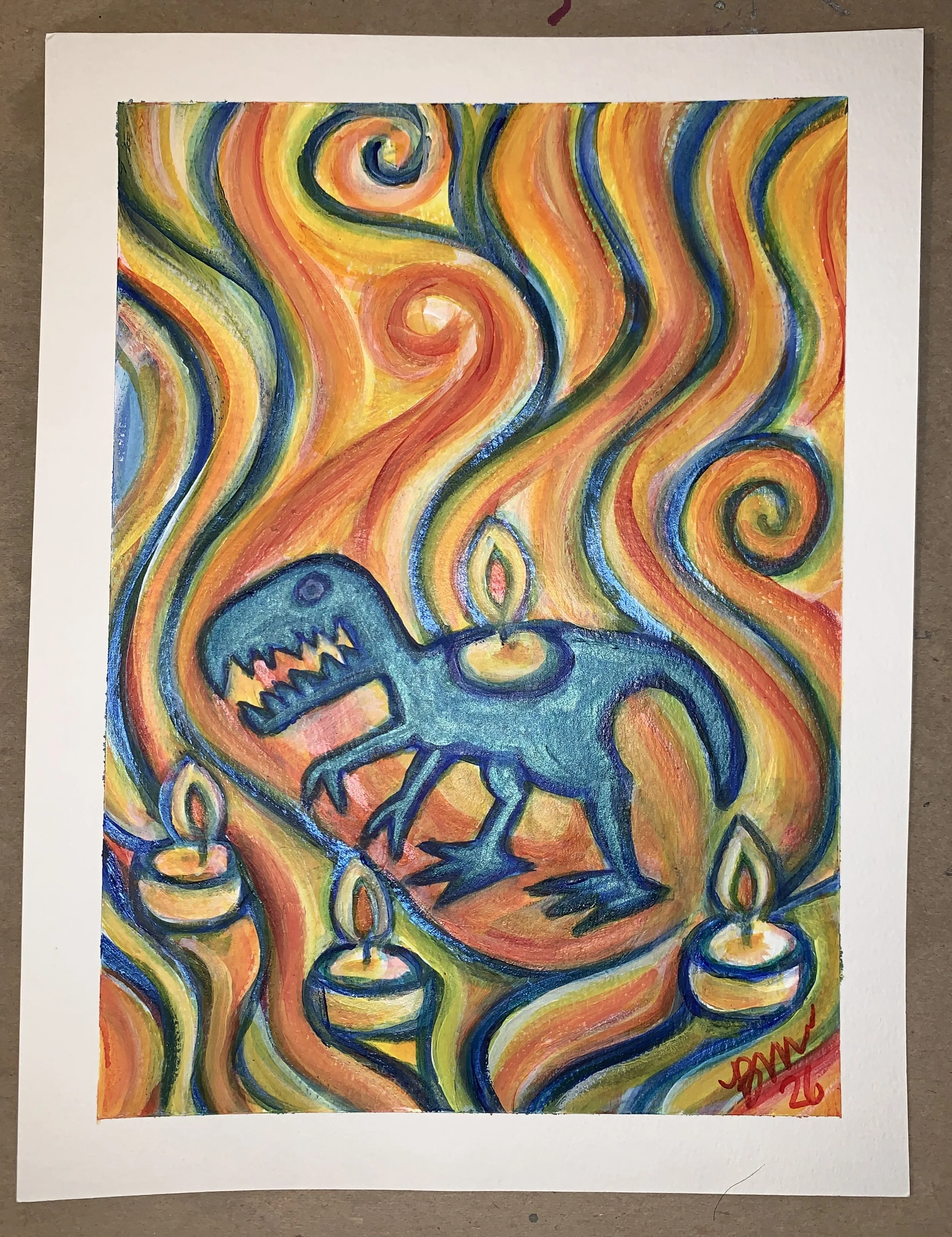 “Dinovotive Rex” by Bleue