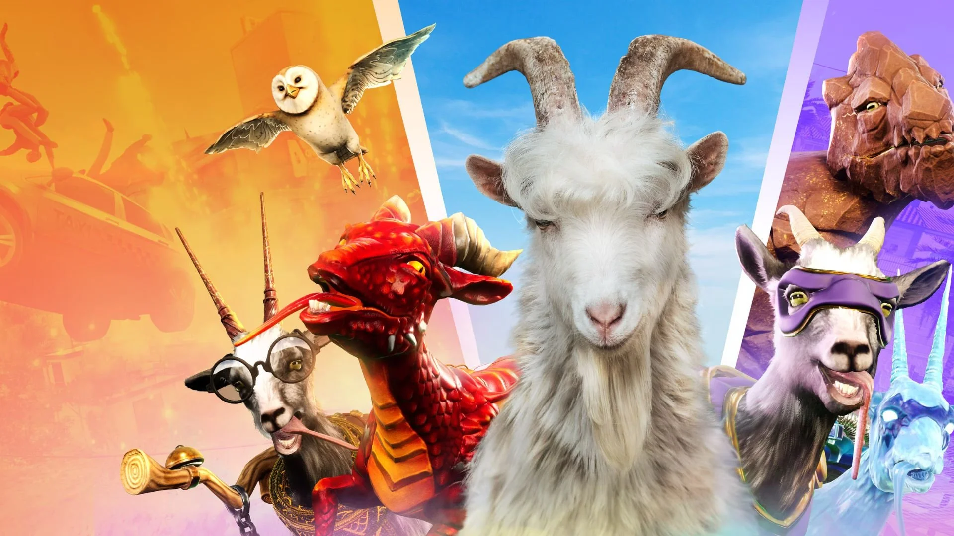 Super Dumb Bros. Play Goat Simulator 3