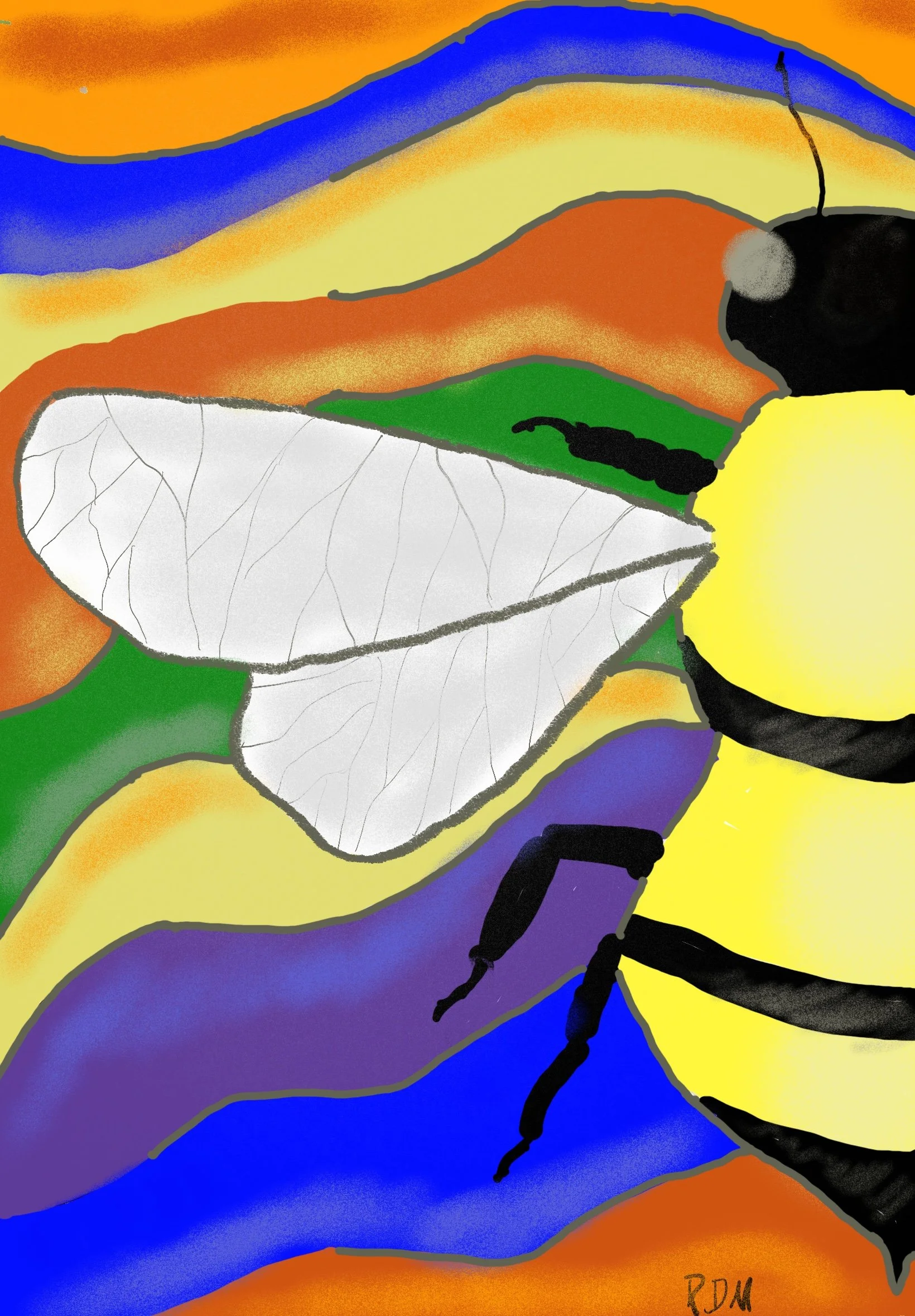 "Pride Bee" by Doris Leachman
