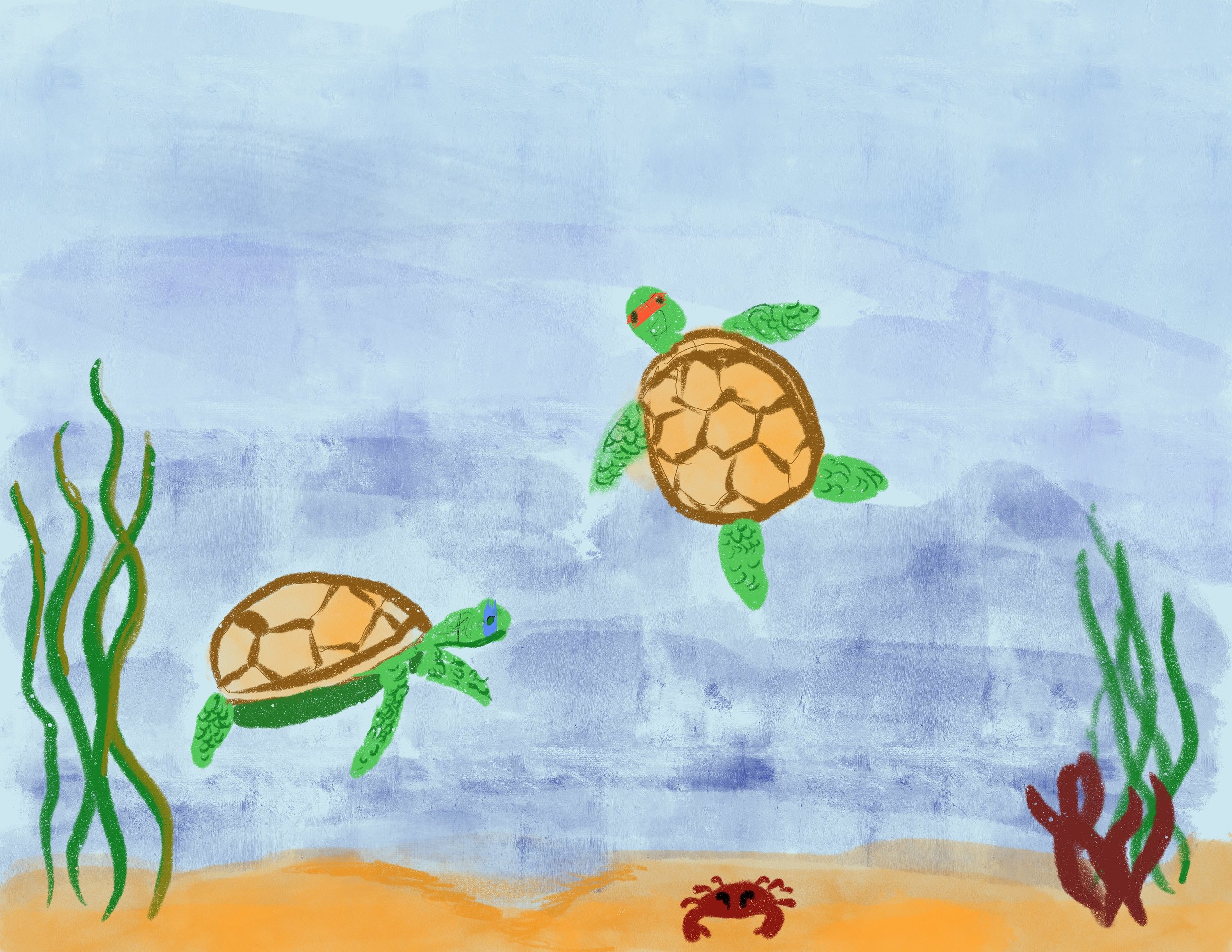 "Cosplay Sea Turtles" by Doris Leachman