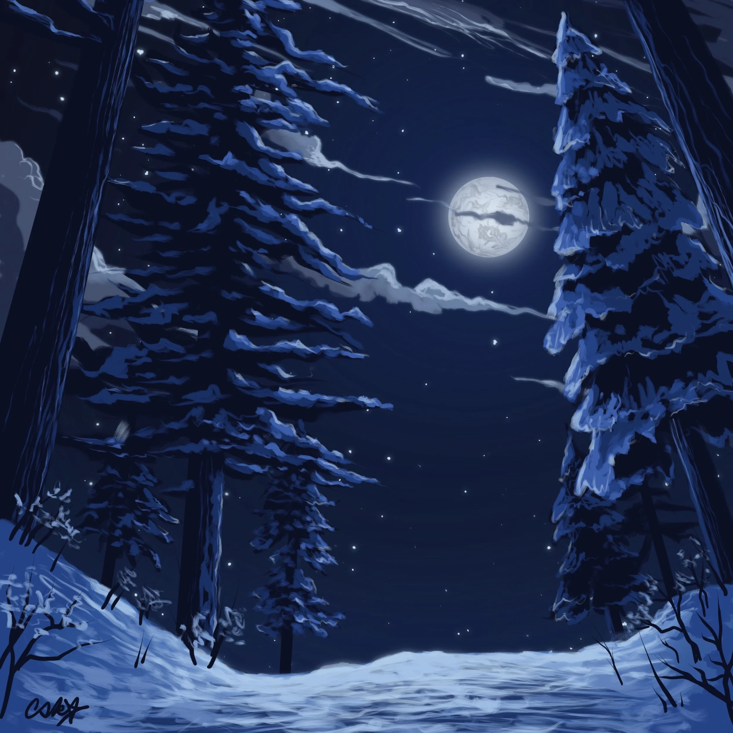 “A Summer Night in Minnesota” by Chelsea Kelly