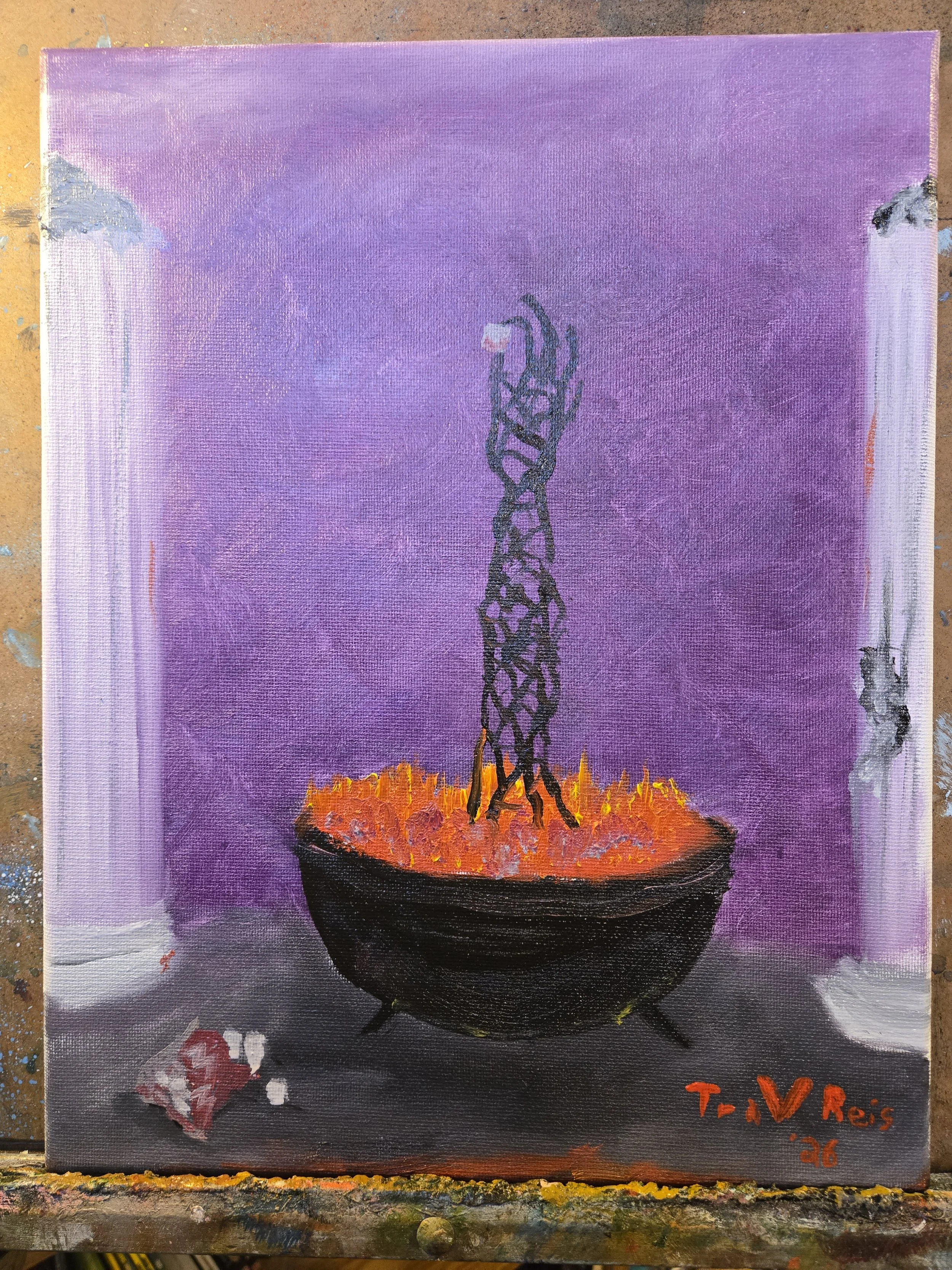 "Marshmallow: The Hands of Toasting" by Travis Reis