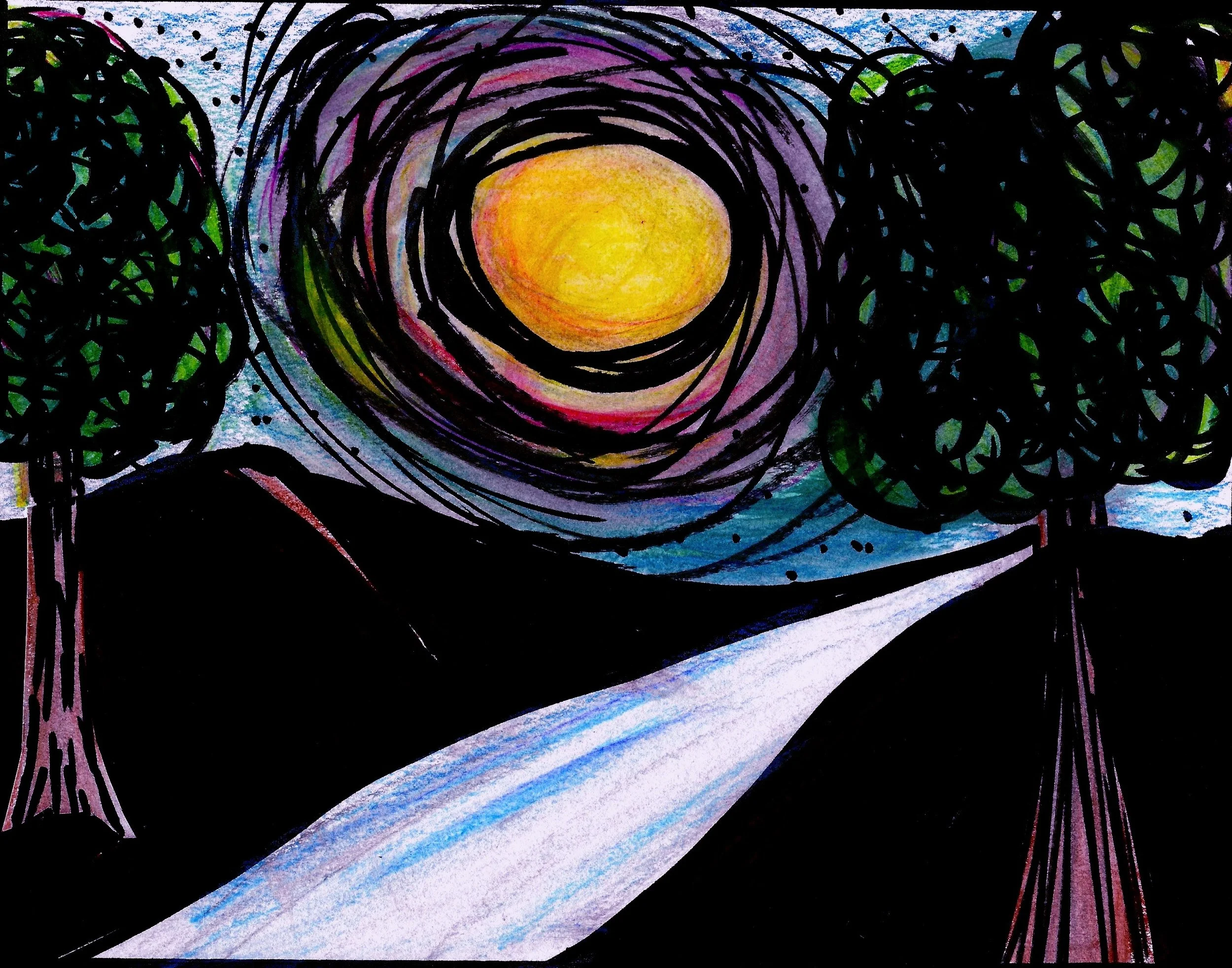 "Some Inverted Evening" by landonewts