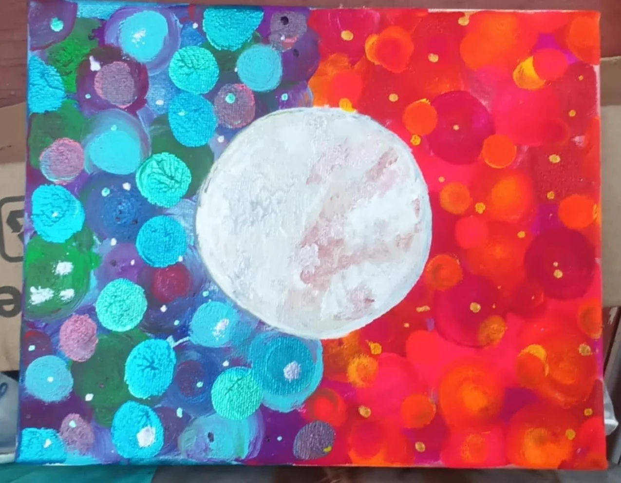 "Ditsy Moon" by Charlotte Greenwell