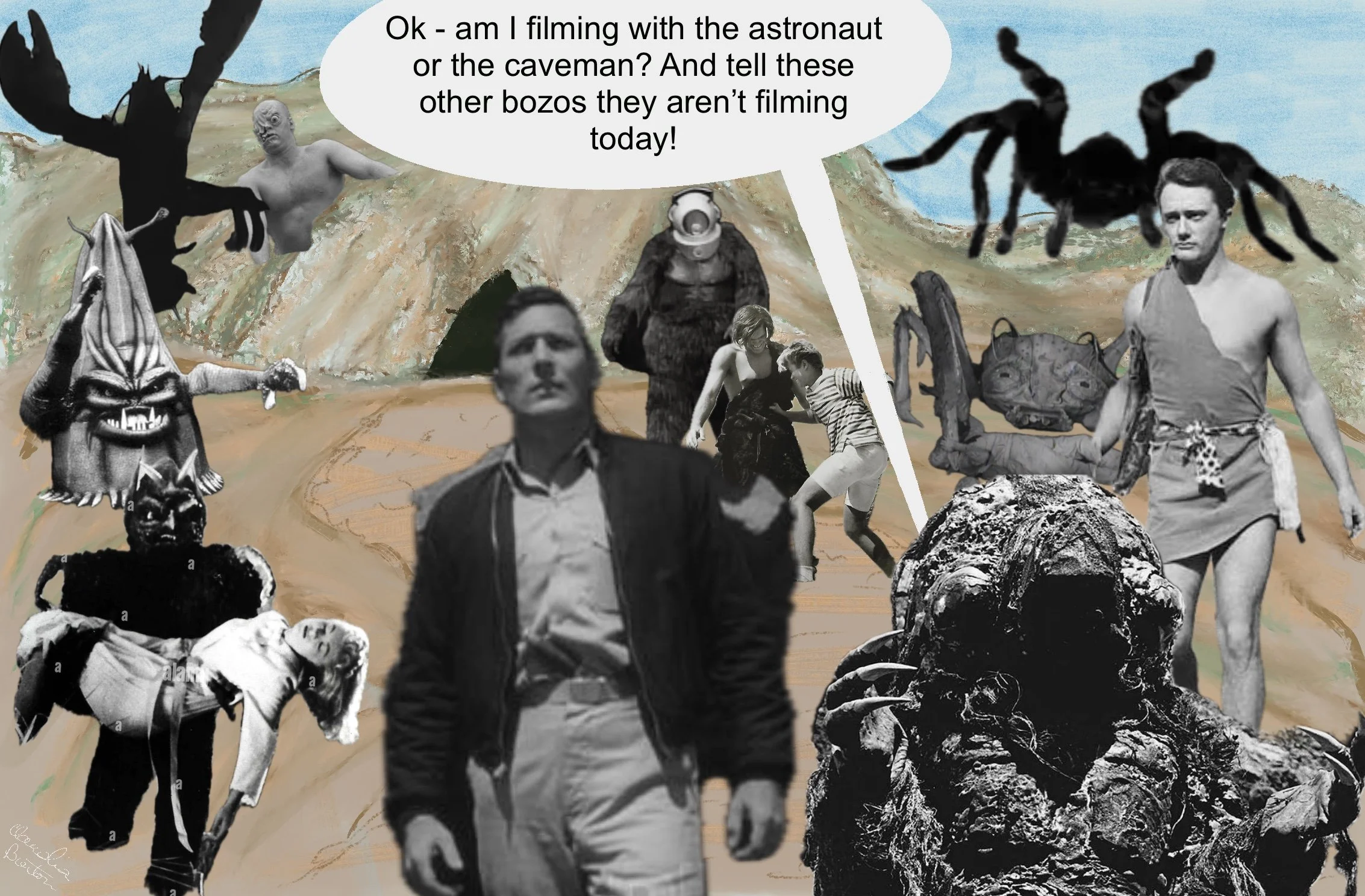 "Blood Beast Confusion" by Claudia Burton