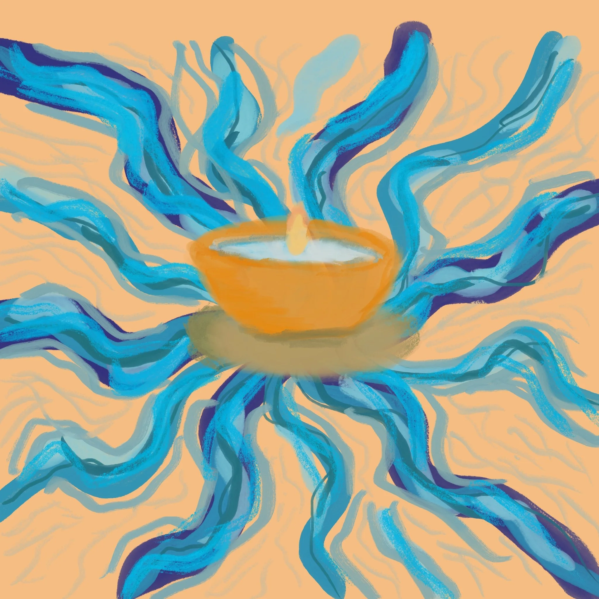 "Meditation Candle" by Graham in Ireland