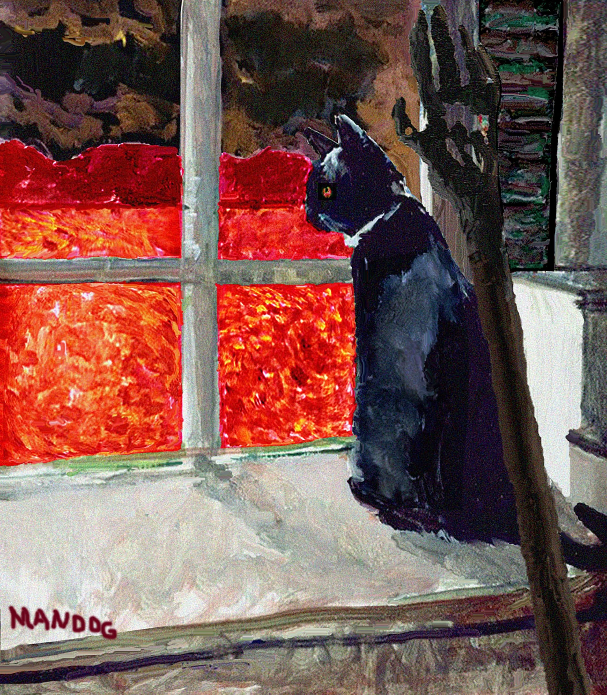 "The Master's Cat" by mandog