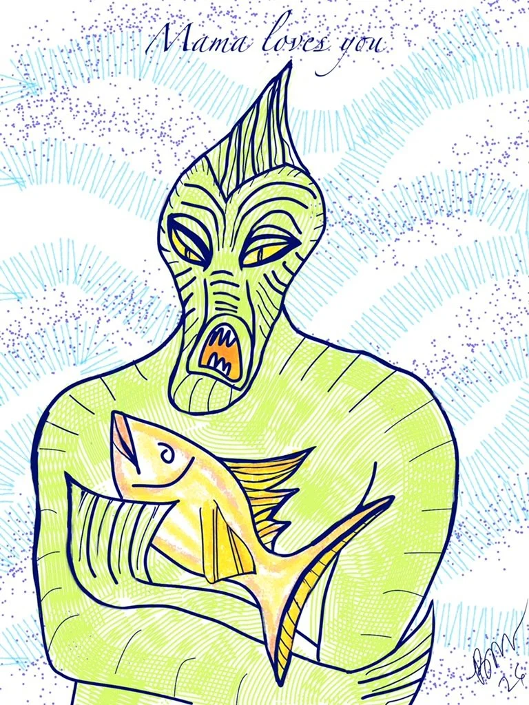 "Mama Loves You" by Bleue