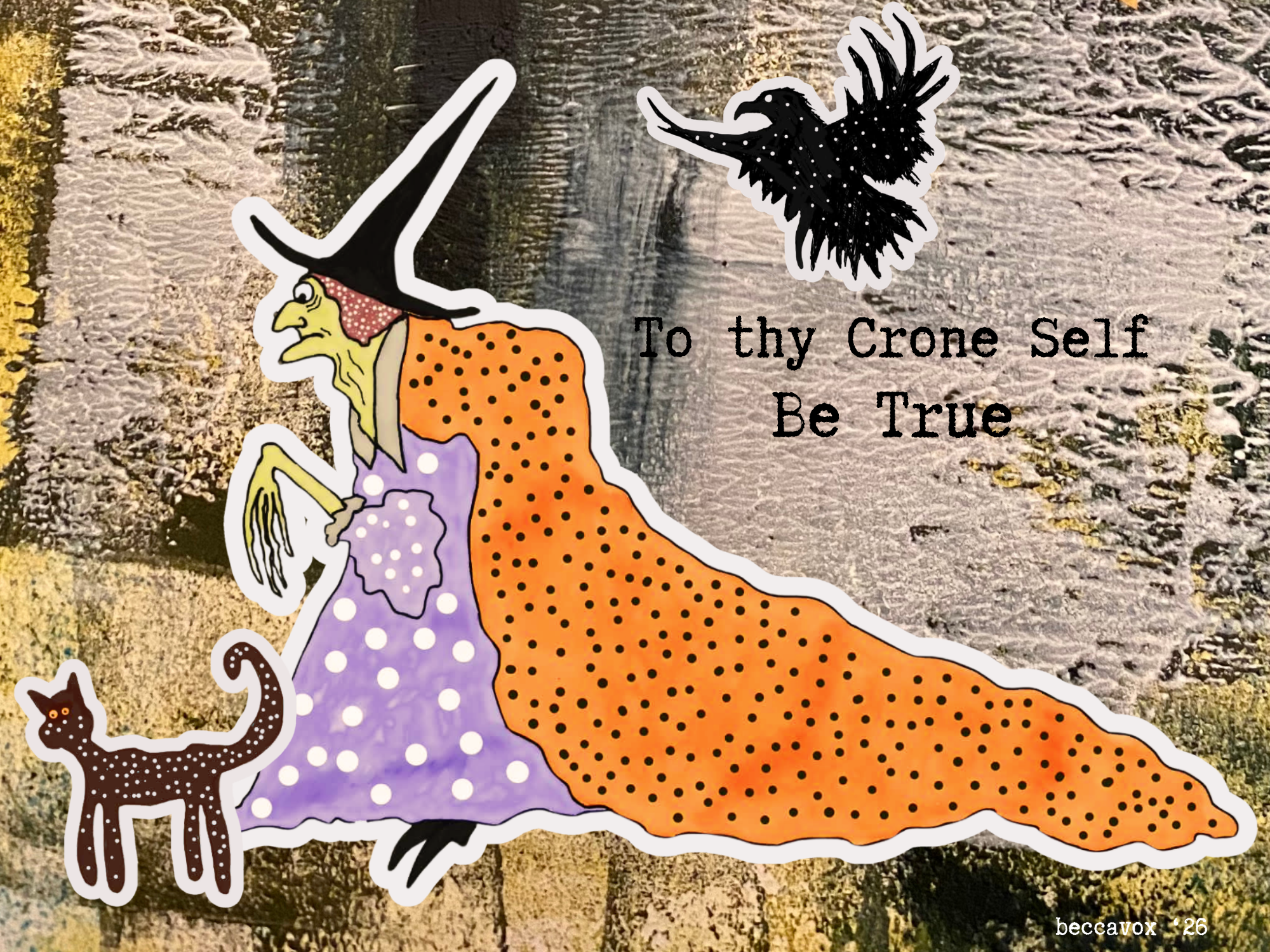"To Thy Crone Self Be True" by Rebecca Biggs
