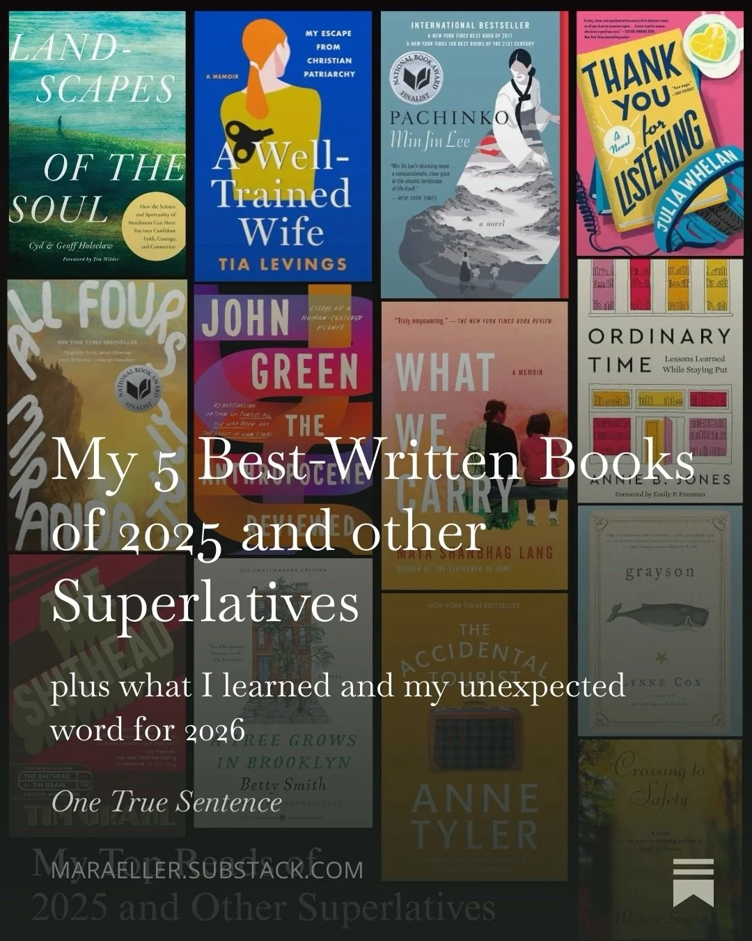 Slipped my 2025 retrospective post in on the last day of January! 😂🥳🤪 

(Anyone else feel like January flew by and was also somehow the longest month ever?)

January 31 might be a little on the late side to reflect on the previous year, but the tr