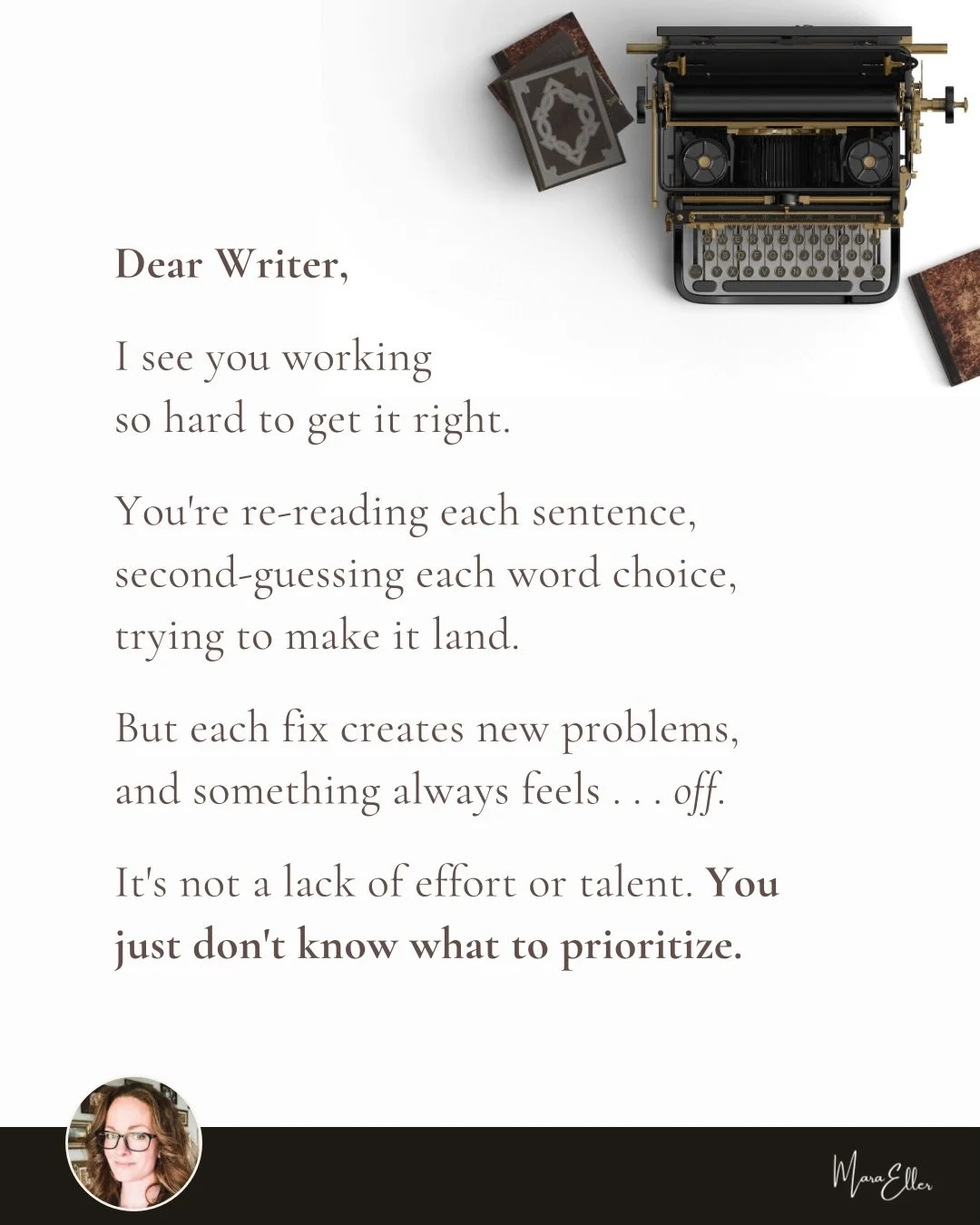 If you&rsquo;ve been trying to do all the things you were taught in English class to make your writing shine, but quickly feel overwhelmed because there are just SO MANY things to focus on, you are far from alone.

My latest episode is all about the 