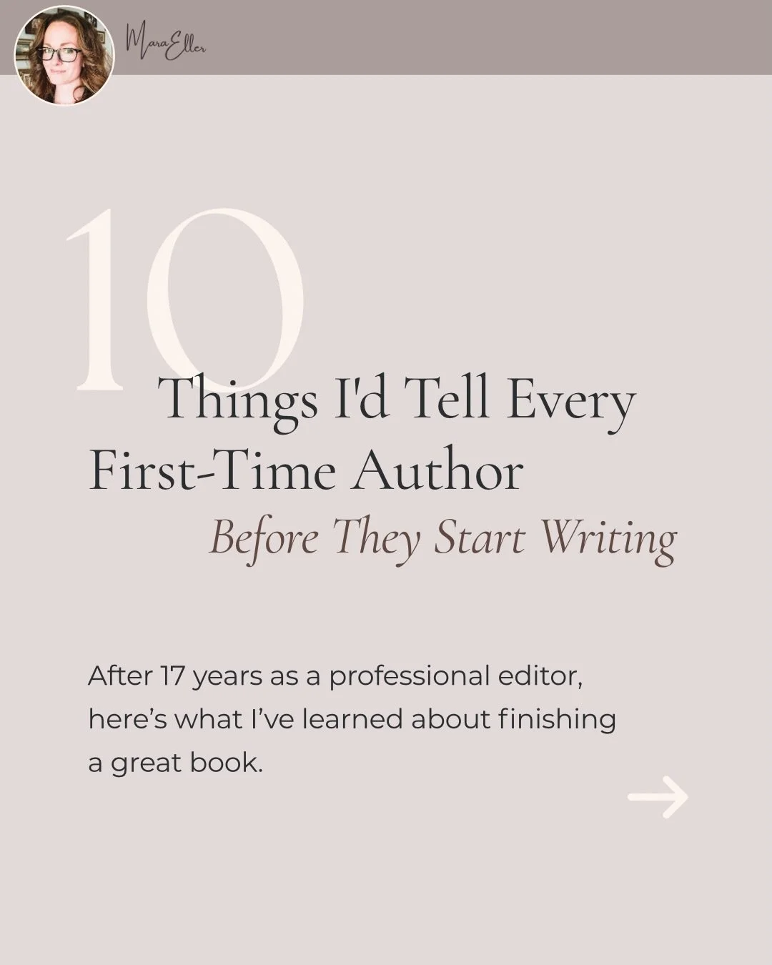Tips 3 and 9 came up with a coaching client just last week!

If you&rsquo;re new here, hi! I&rsquo;m Mara, writer, editor, book coach, and host of The Soul and Science of Great Writing podcast. 

Join me for honest, practical support for (nonfiction)
