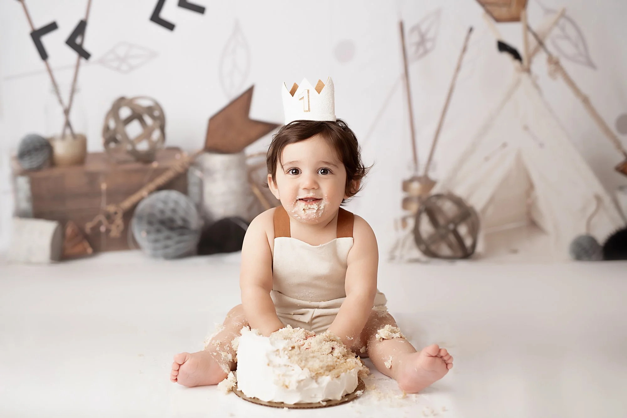 Rhode Island cake smash photographer