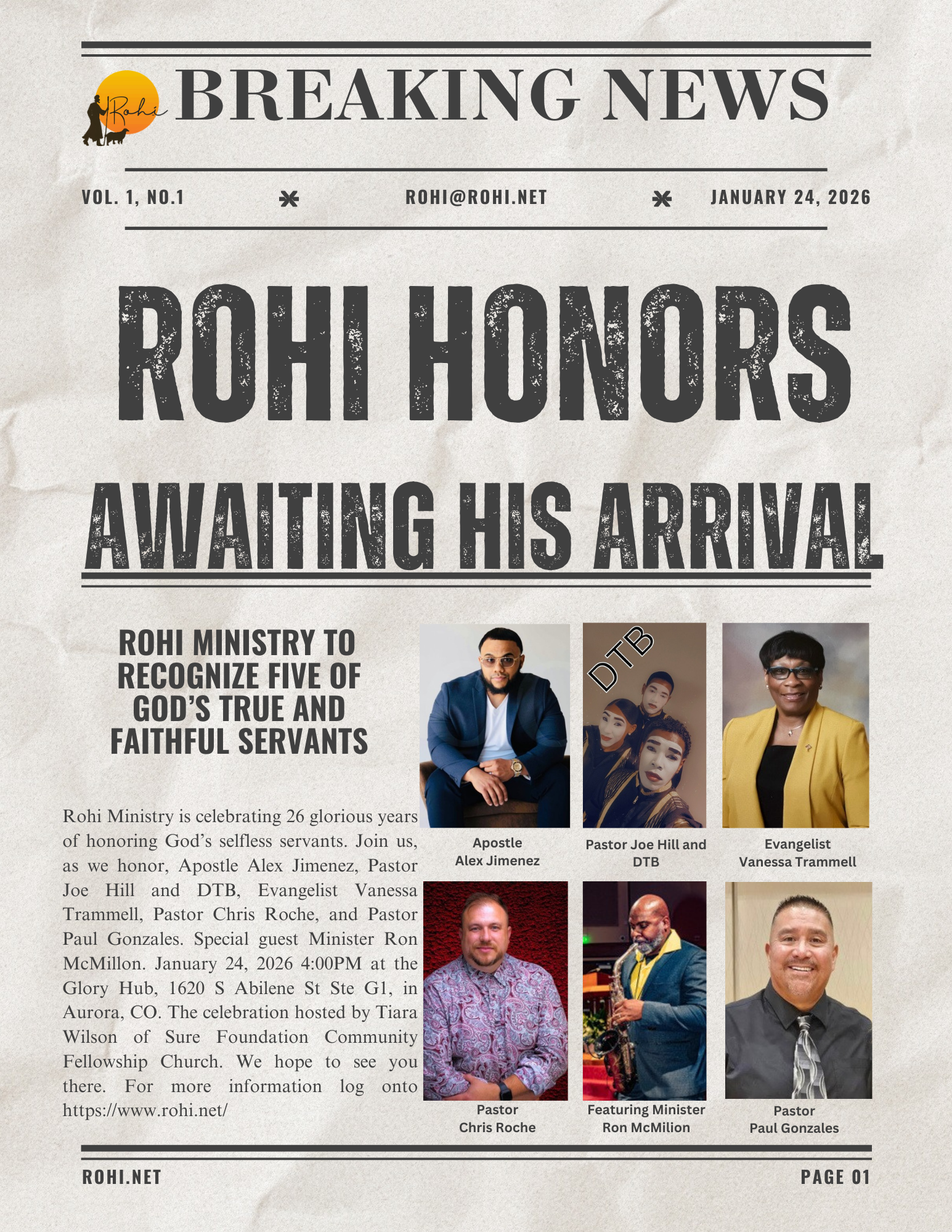 Rohi Flyer — Rohi - Official Site